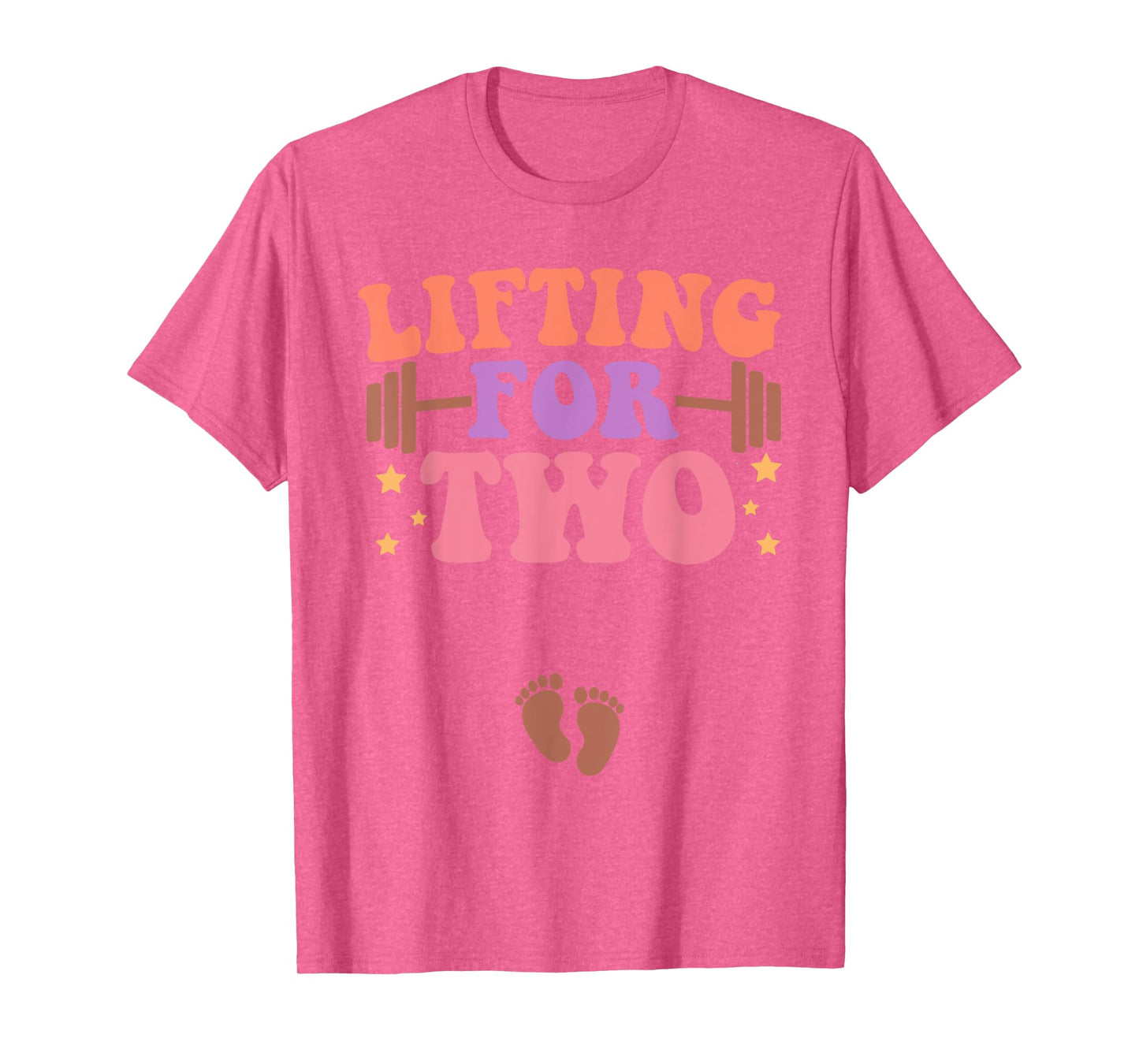 Lifting For Two Funny Pregnancy Gym Workout Expecting Mom T-Shirt