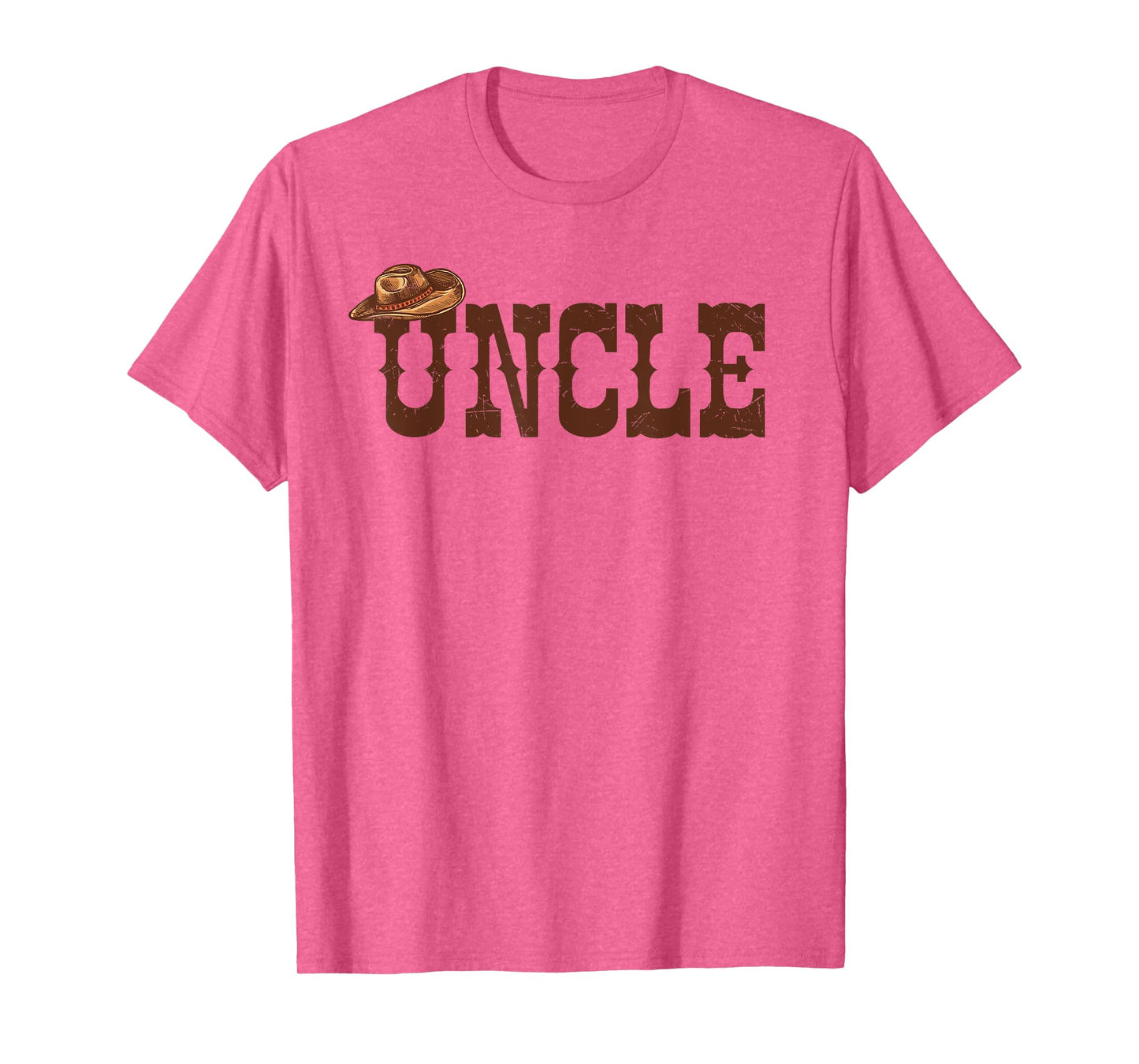 Uncle Aunt Western Family Matching Birthday Cowboy Cowgirl T-Shirt