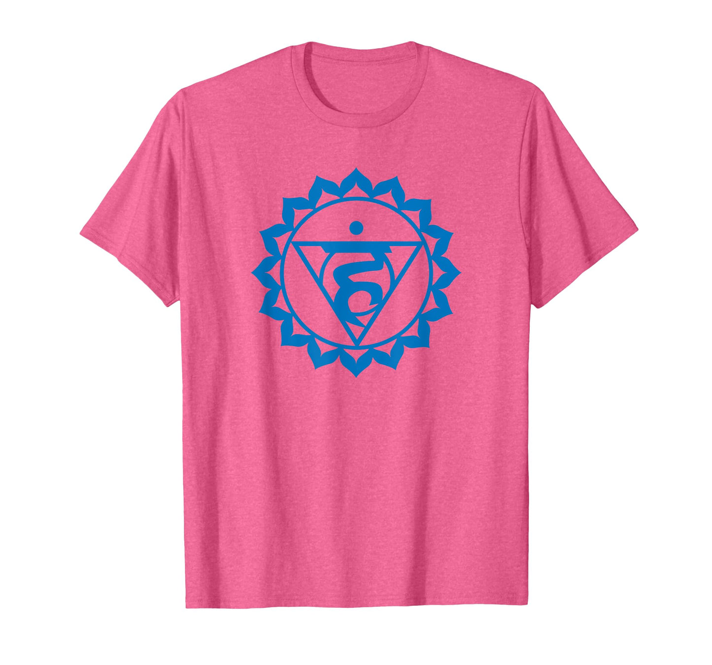 Chakra Sacred's Funny Geometry Tee. Yoga Throat