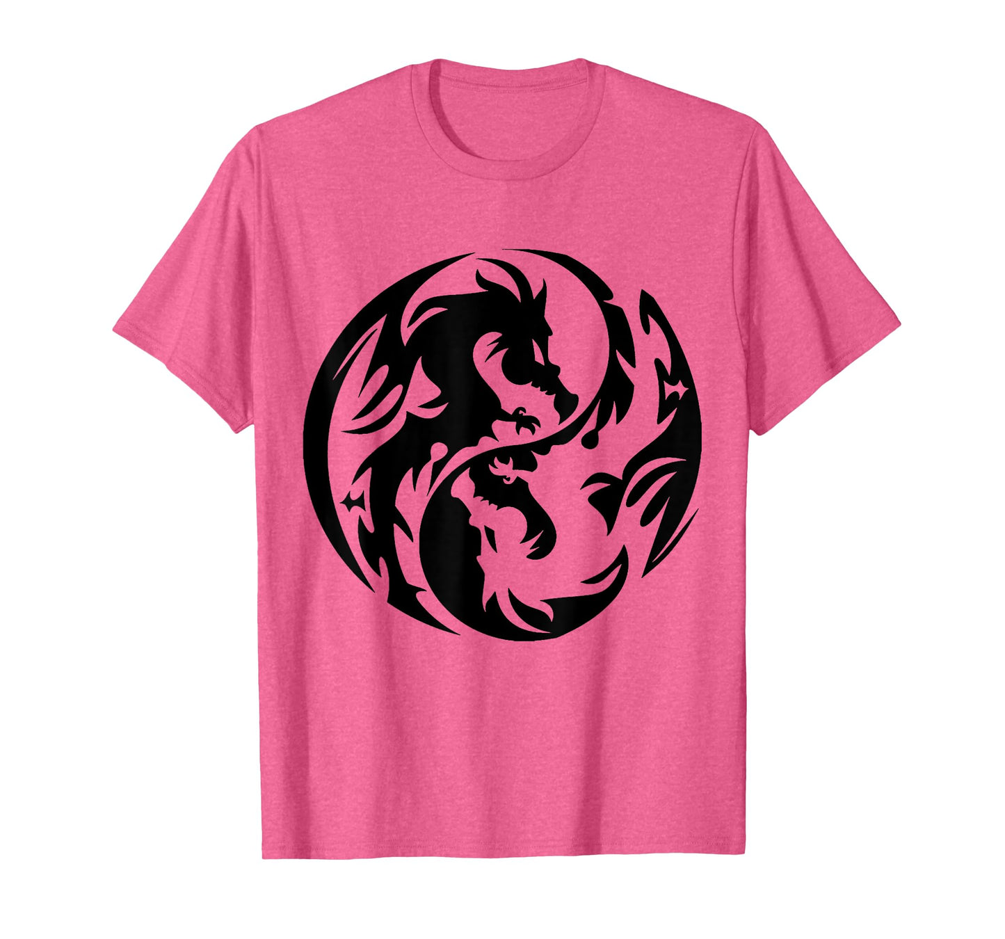 Tribal Yin Yang Dragons T-Shirt