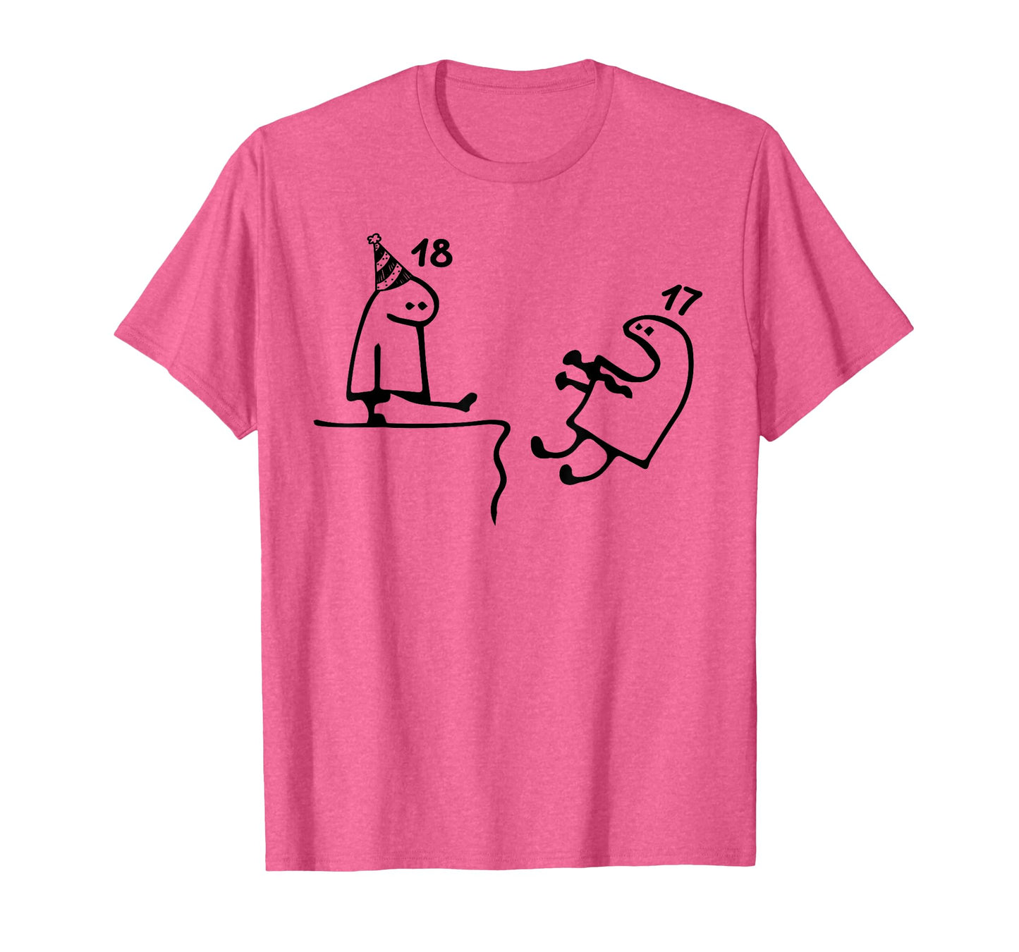 Adult 18th Birthday Party Funny Tees For 18 Years Old Teens T-Shirt