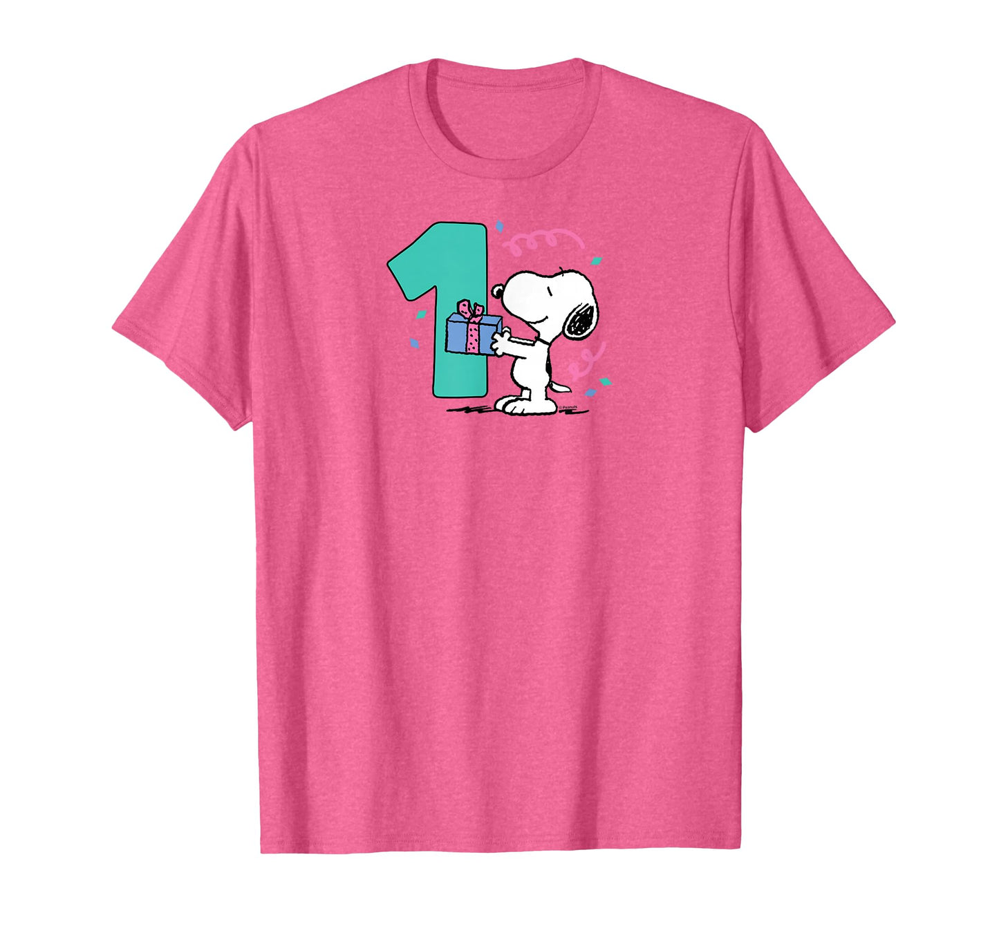 Peanuts - Snoopy 1st Birthday Party T-Shirt