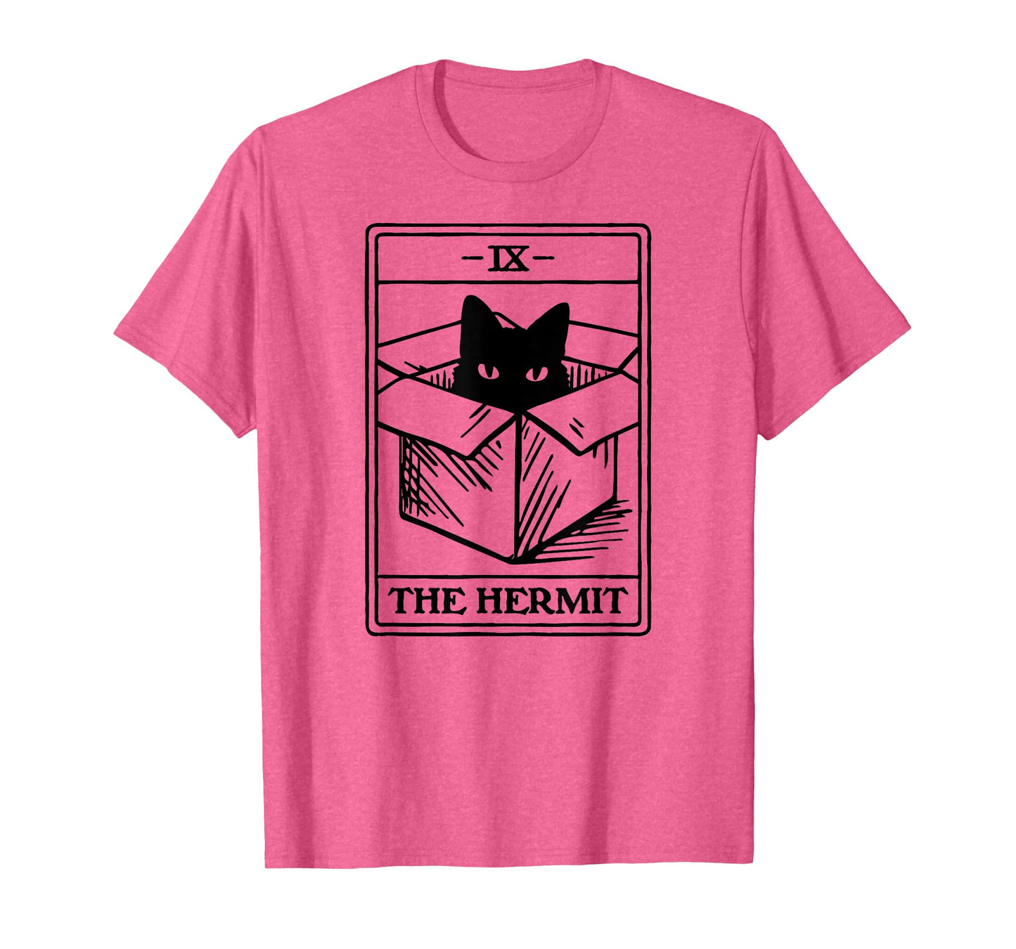 Hermit Cat Tarot Card T-Shirt