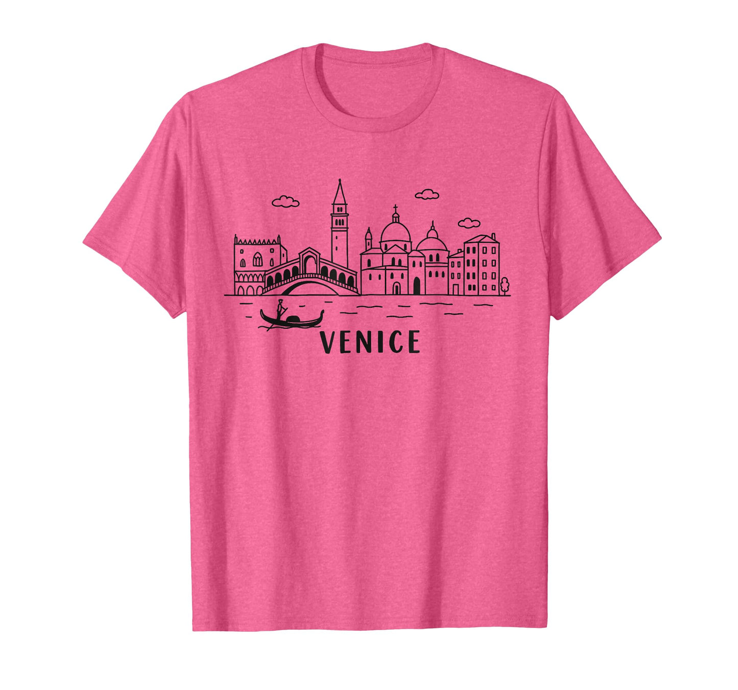 Venice Italy Skyline Graphic Travel Venezia Italia Souvenir T-Shirt