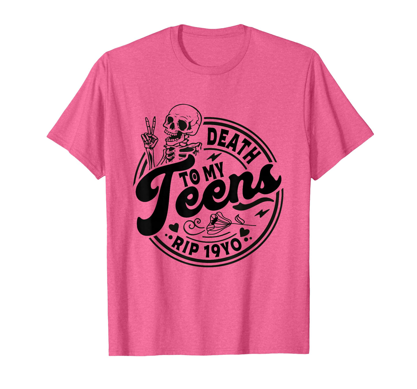 Funny Death To My Teens R.I.P Turning Twenties 20th Birthday T-Shirt