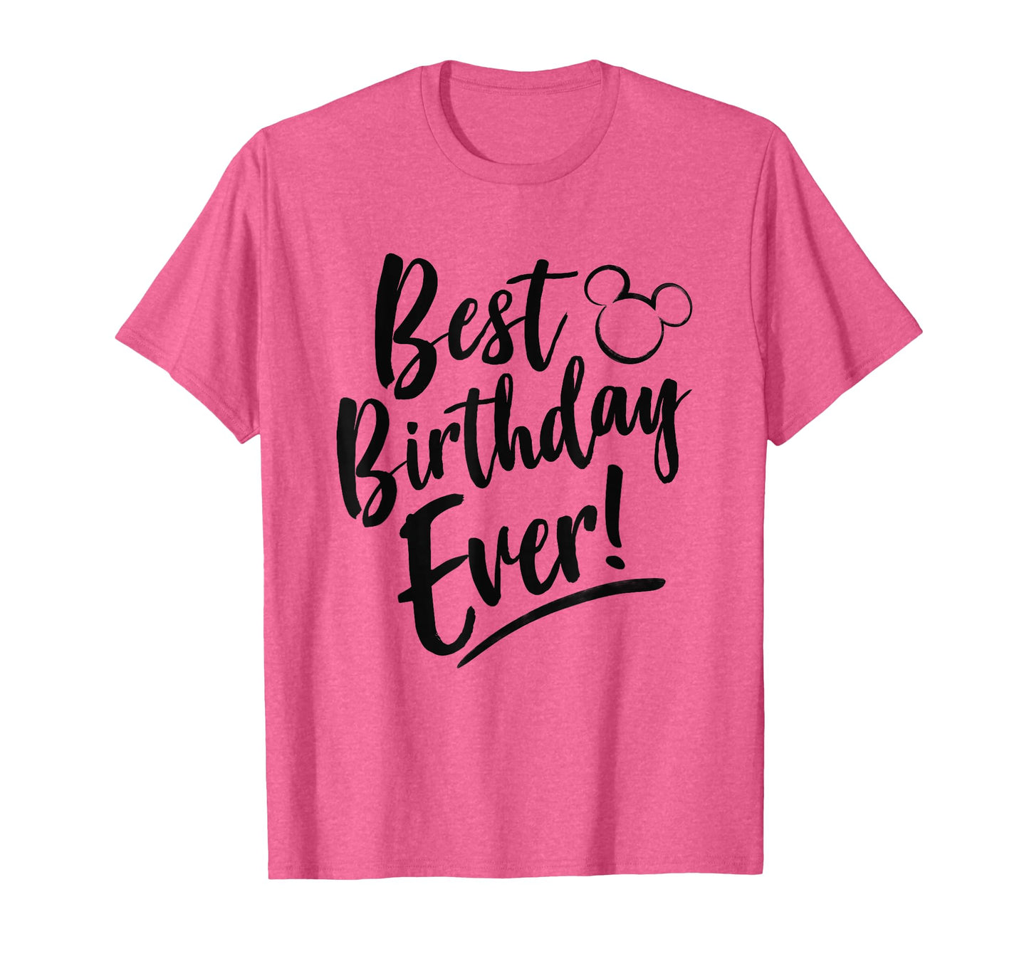 Disney Mickey And Friends Best Birthday Ever Classic Logo T-Shirt