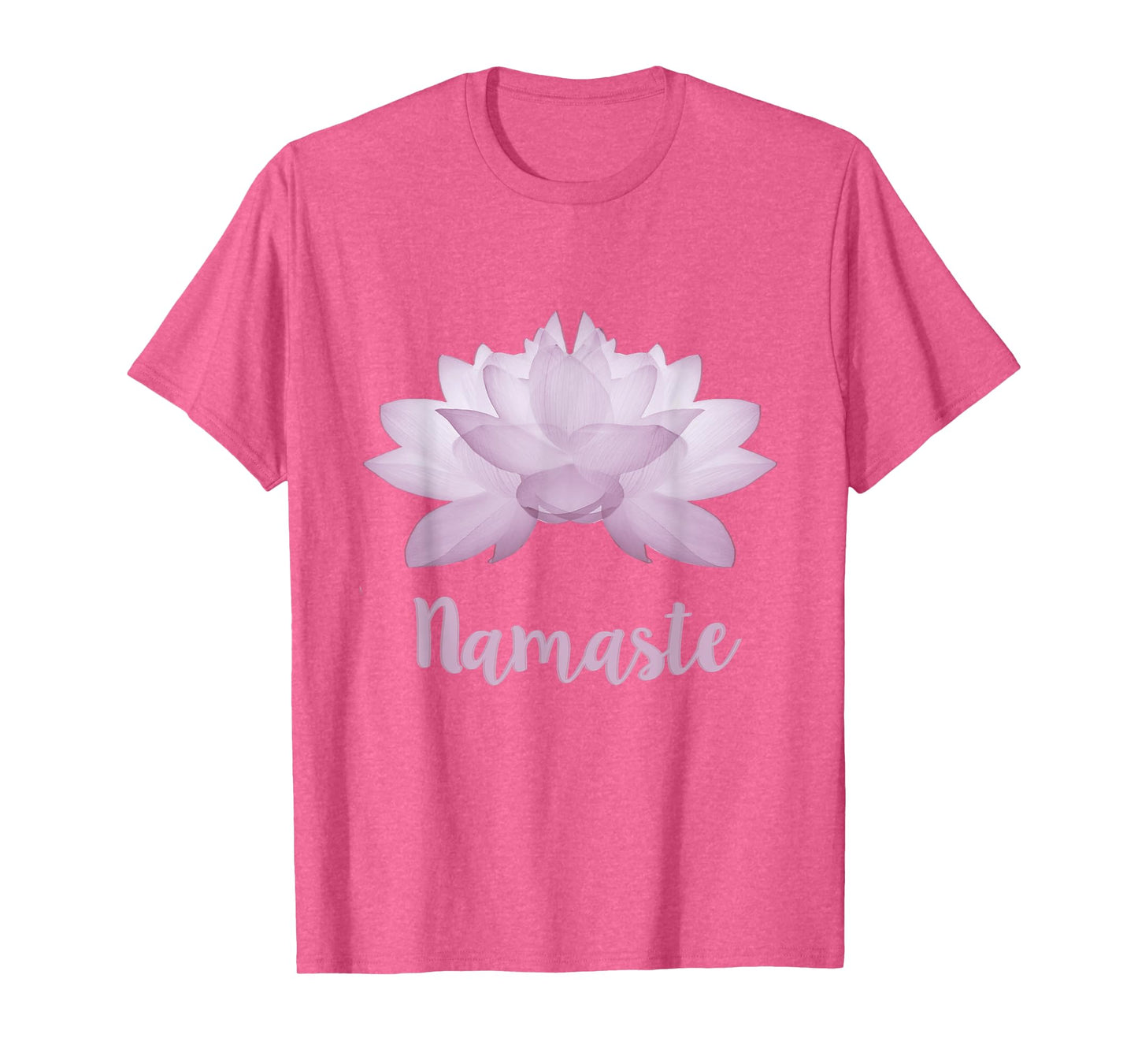 Lotus Namaste Yoga Graphic Tee for Women and girls T-Shirt