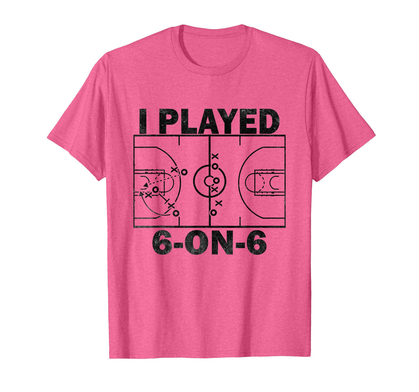 I Played 6 On 6 Basketball Funny T-Shirt