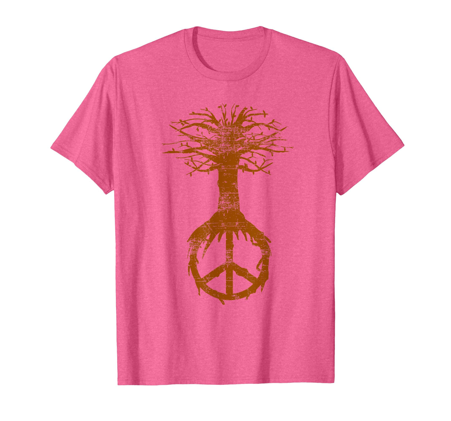 Hippie Tree Peace Sign Shirt | Cute Nature Lovers Tee Gift T-Shirt