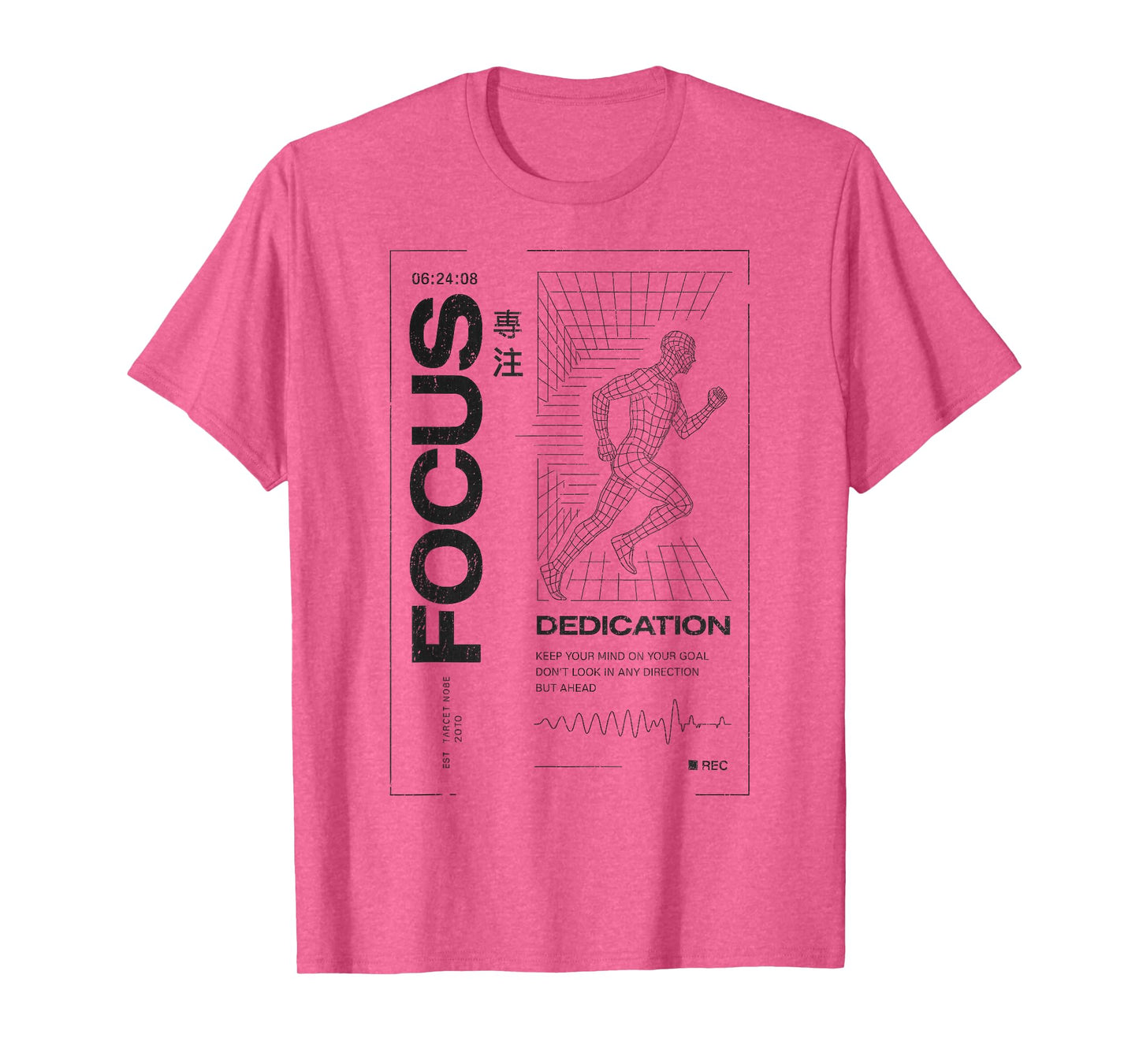 Y2K Fitness Quote Gym Training Discipline Yoga Sport Workout T-Shirt