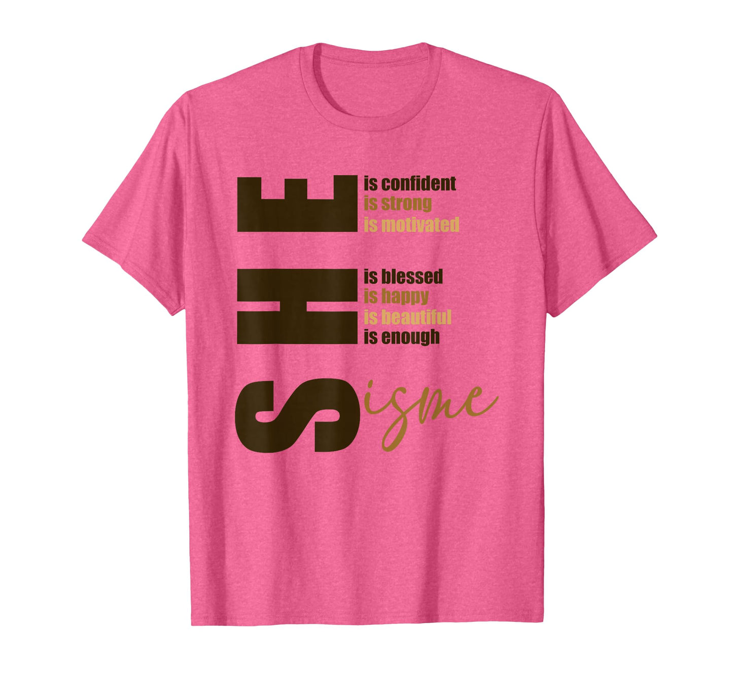 She's Confident educated Melanin Black History Women T-Shirt