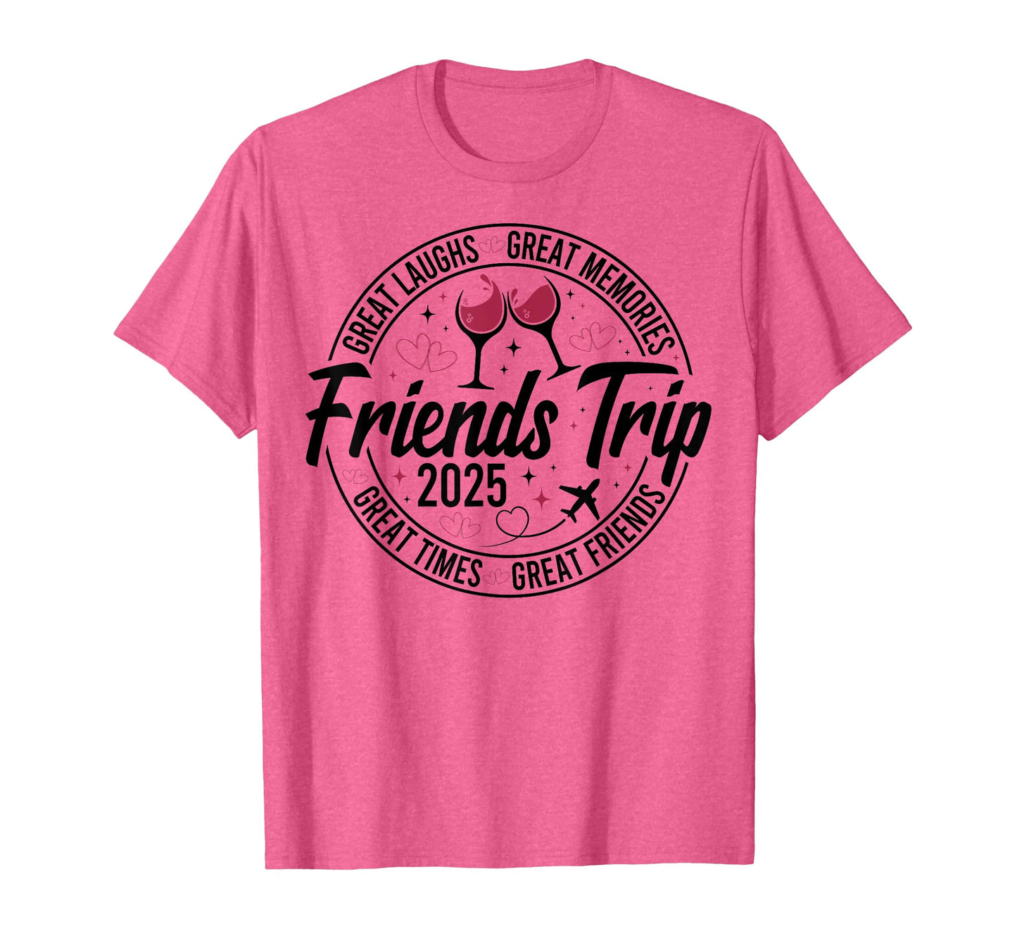 Trip Vacation 2025 Friends Matching Group T-Shirt
