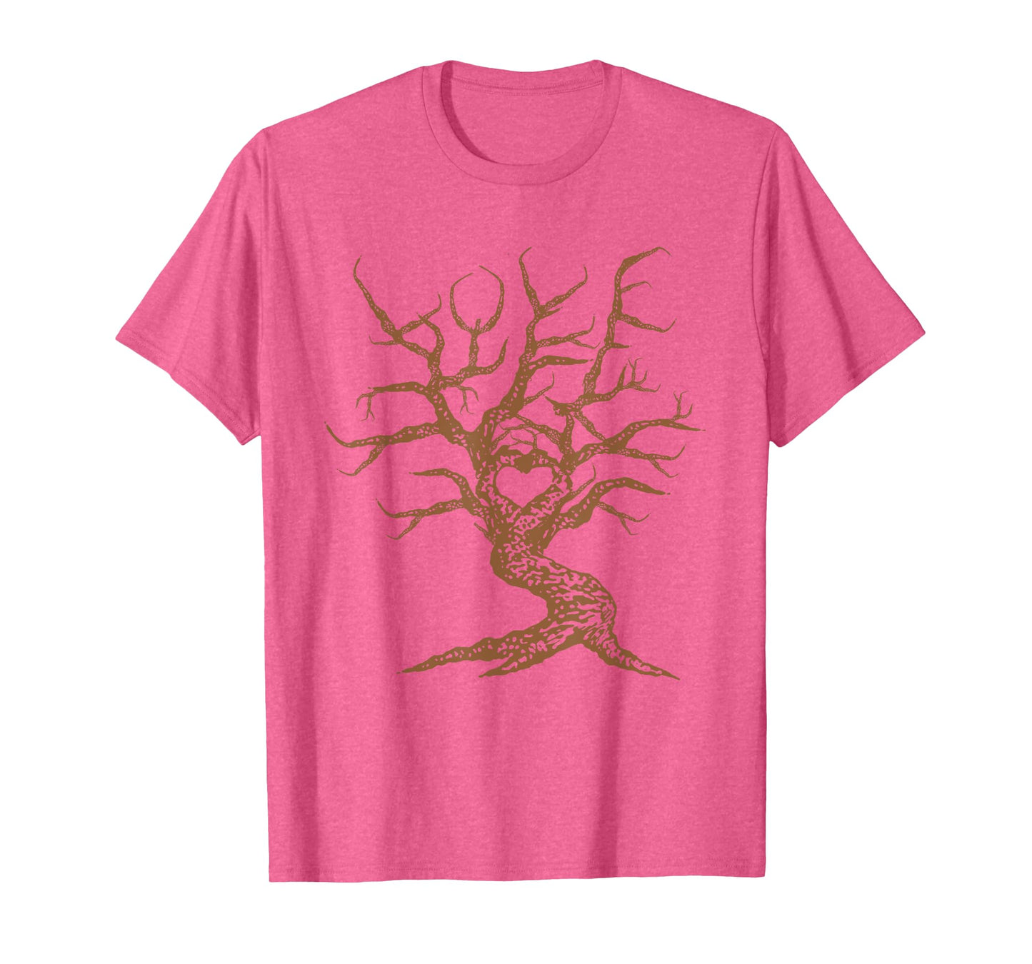 Heart Love Branches Bonsai Tree Japanese Buddhist Zen Shirt T-Shirt