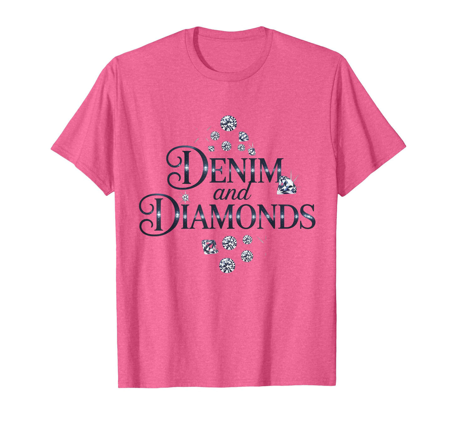 Denim And Diamonds for Ladies 2025 Denim with Diamonds Jeans T-Shirt