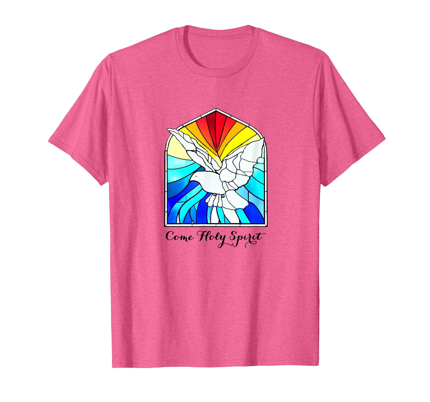 COME HOLY SPIRIT - Dove art design and Christian LOVE prayer T-Shirt