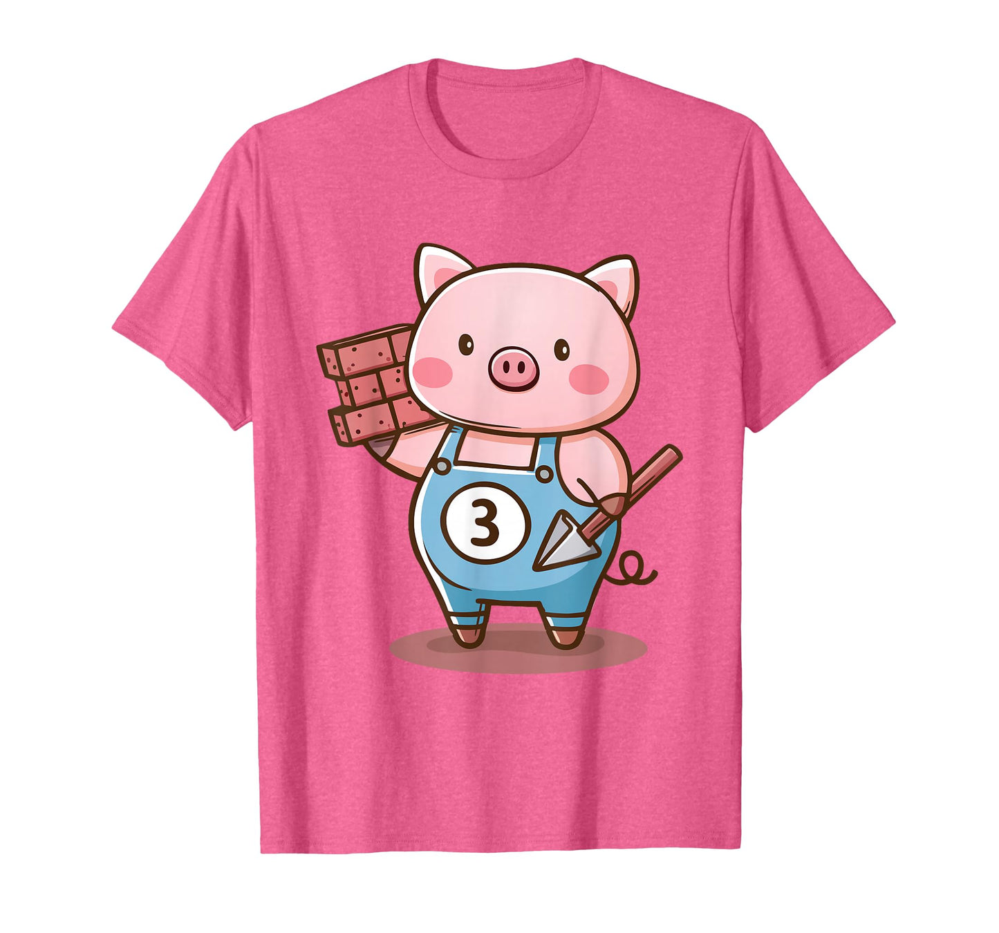 Three Little Pigs Pig 3 Costume Girls Boys Kids Adults T-Shirt