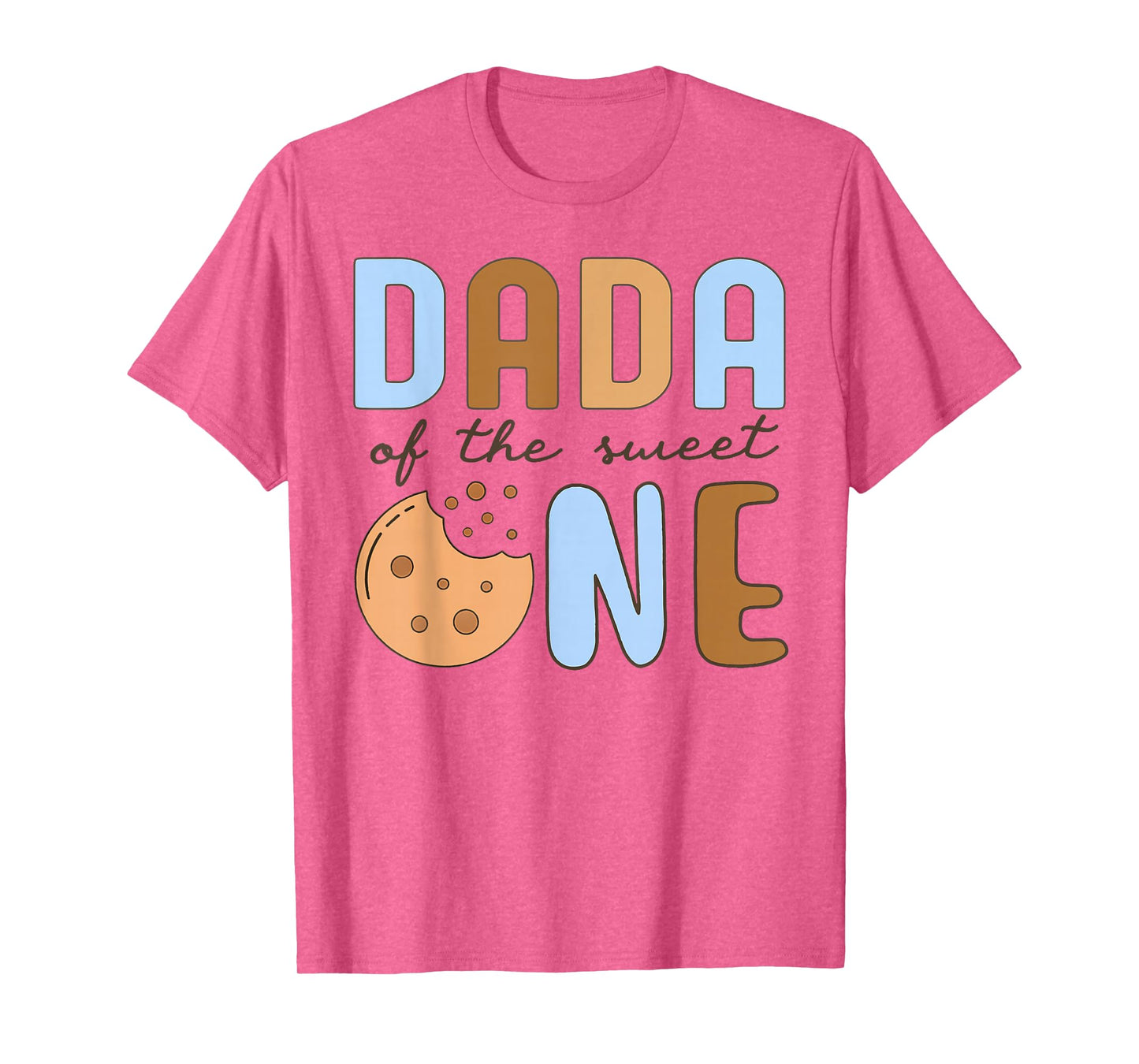 Dada Of The Sweet One Cookies and Milk 1st Birthday Family T-Shirt