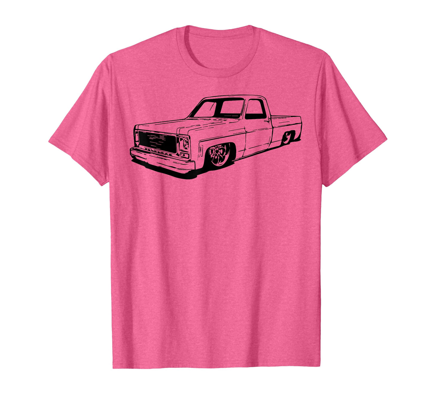 Vintage 73-87 Mini C10 Truck Slammed Graphic Dad Gag Father T-Shirt