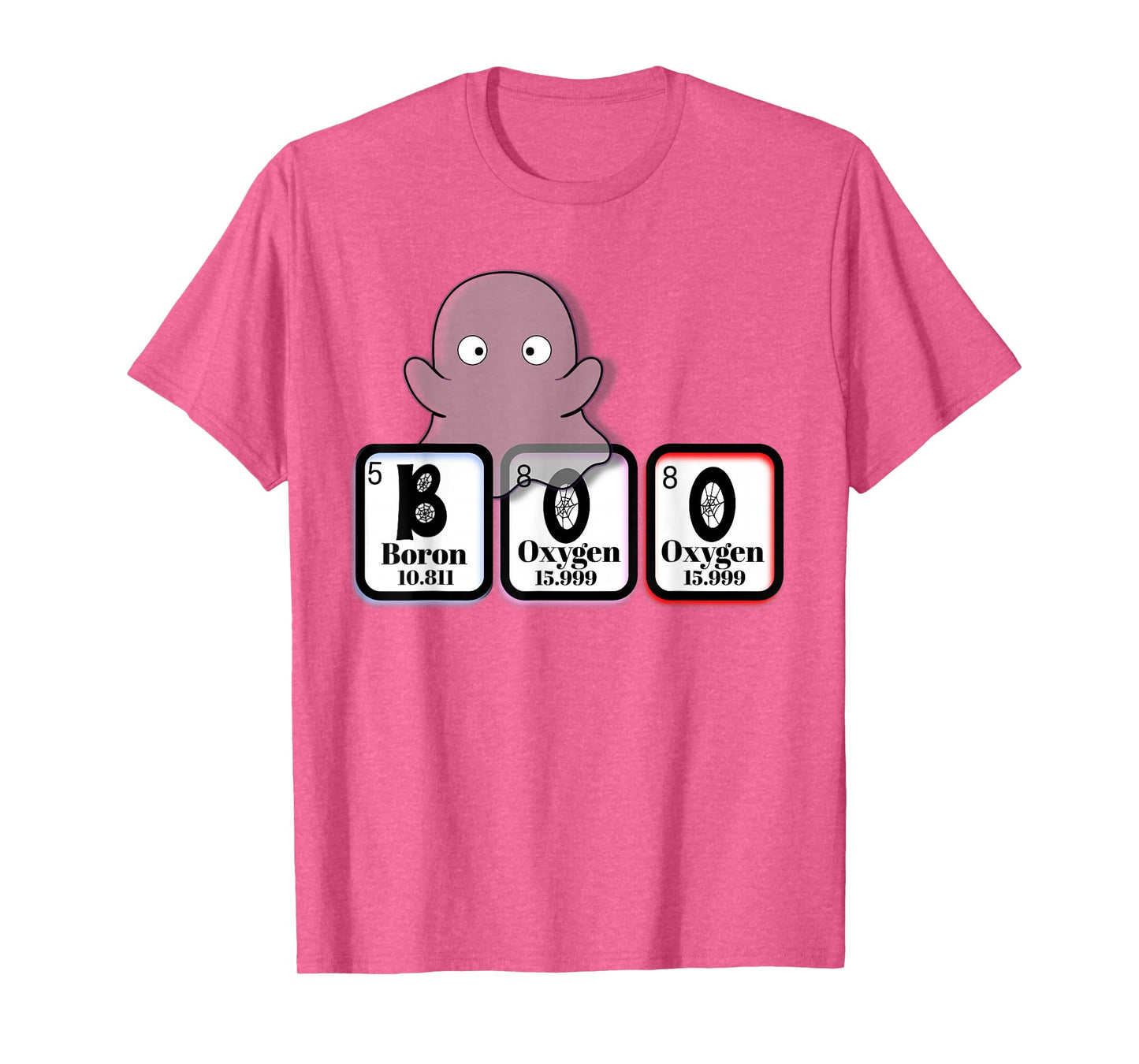 Boo Ghost Science Teacher Chemistry Scientist Costume Kids T-Shirt
