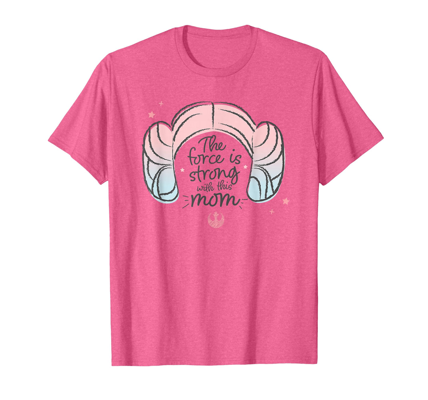 Star Wars Mother's Day Force Is Strong With This Mom Leia T-Shirt