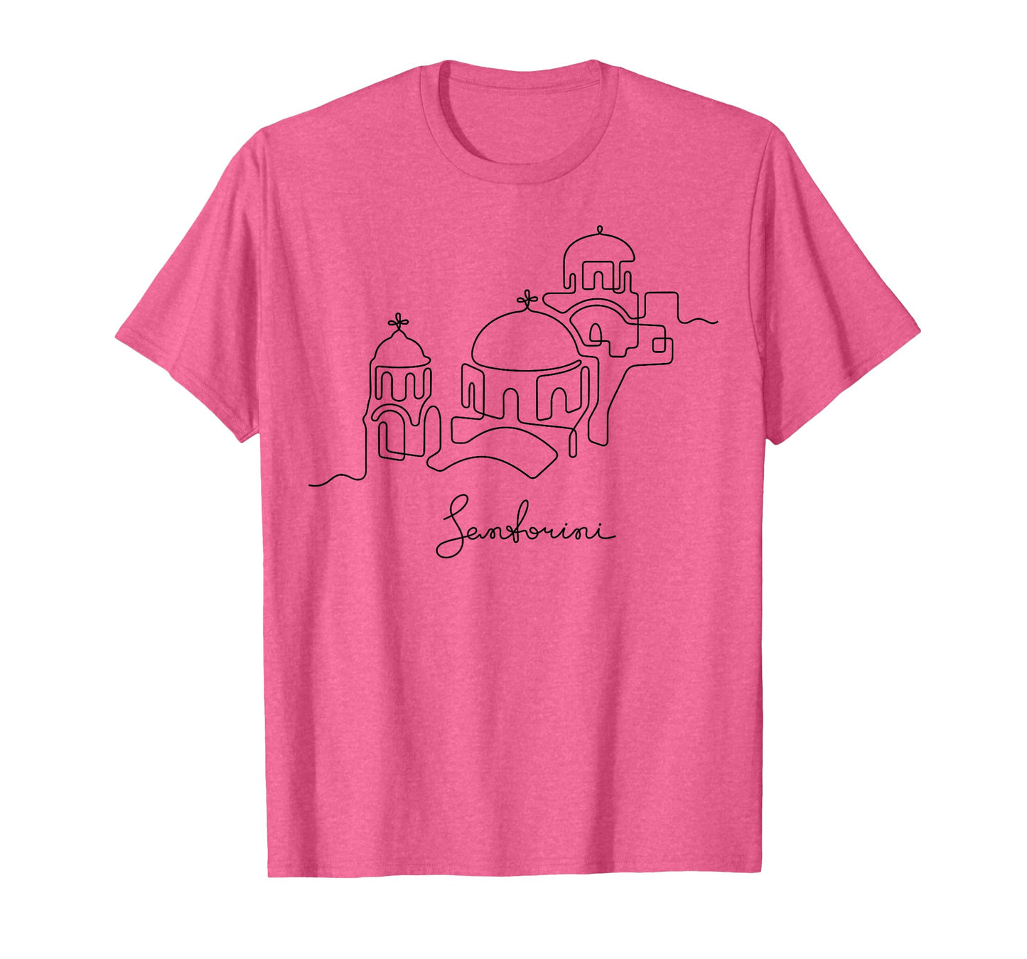 Europe Greece Athens Santorini Family Vacation Souvenir Tee T-Shirt