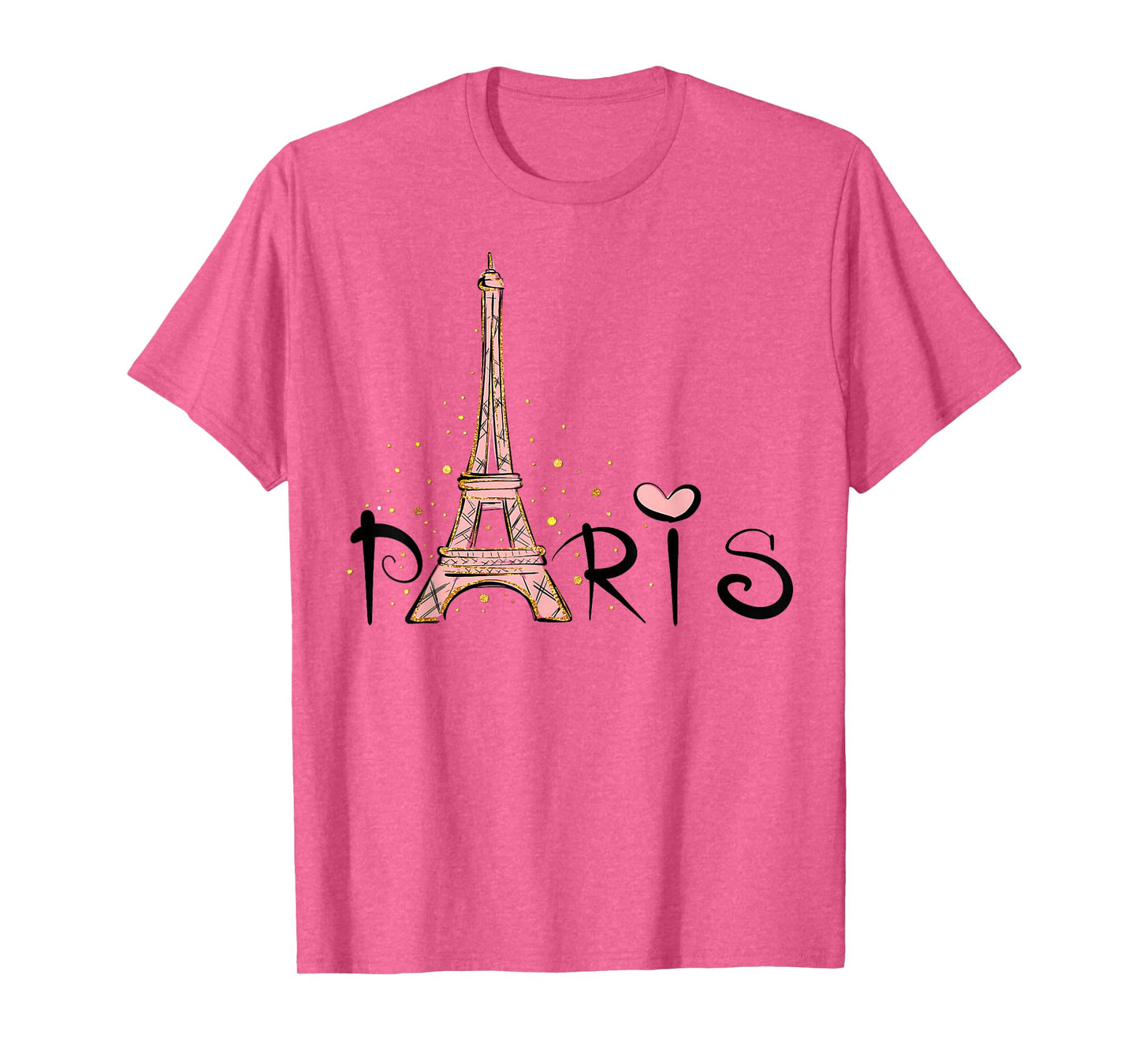 Eiffel Tower Paris Girls Guys Travel Holiday France Souvenir T-Shirt