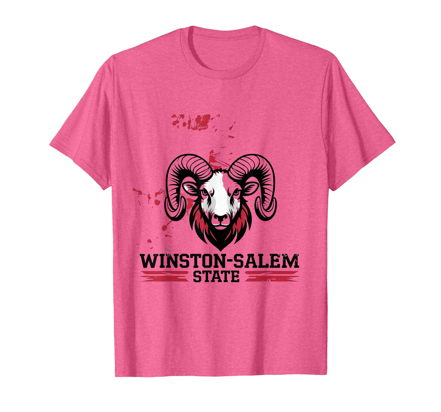 Winston-Salem State WSSU Graffiti Rams Graphic T-Shirt
