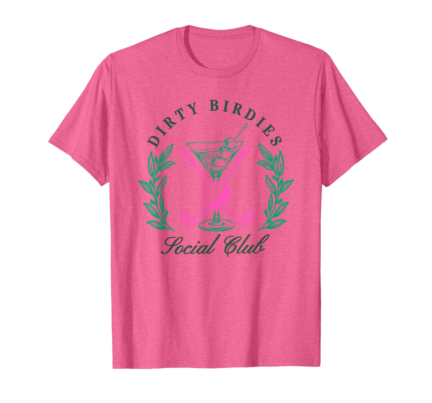 Dirty Birdies Social Club, Golfing & Drinking T-Shirt
