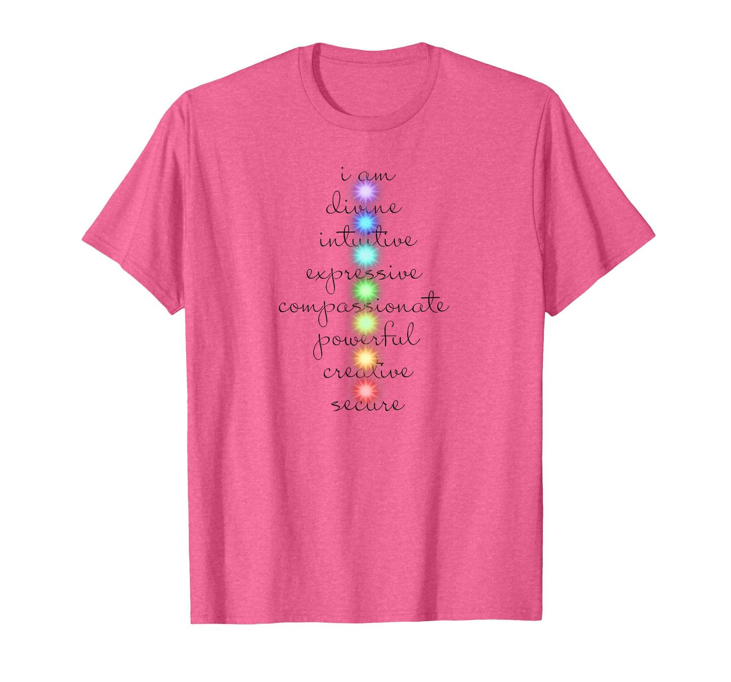 7 Chakras T-Shirts For Yoga Lovers T-Shirt