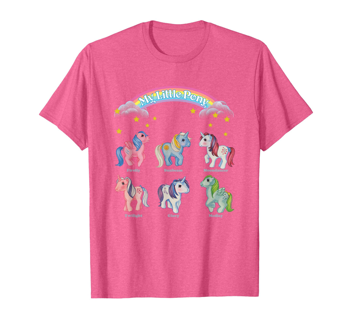 My Little Pony Classic Gen 1 Vintage Group Shot T-Shirt