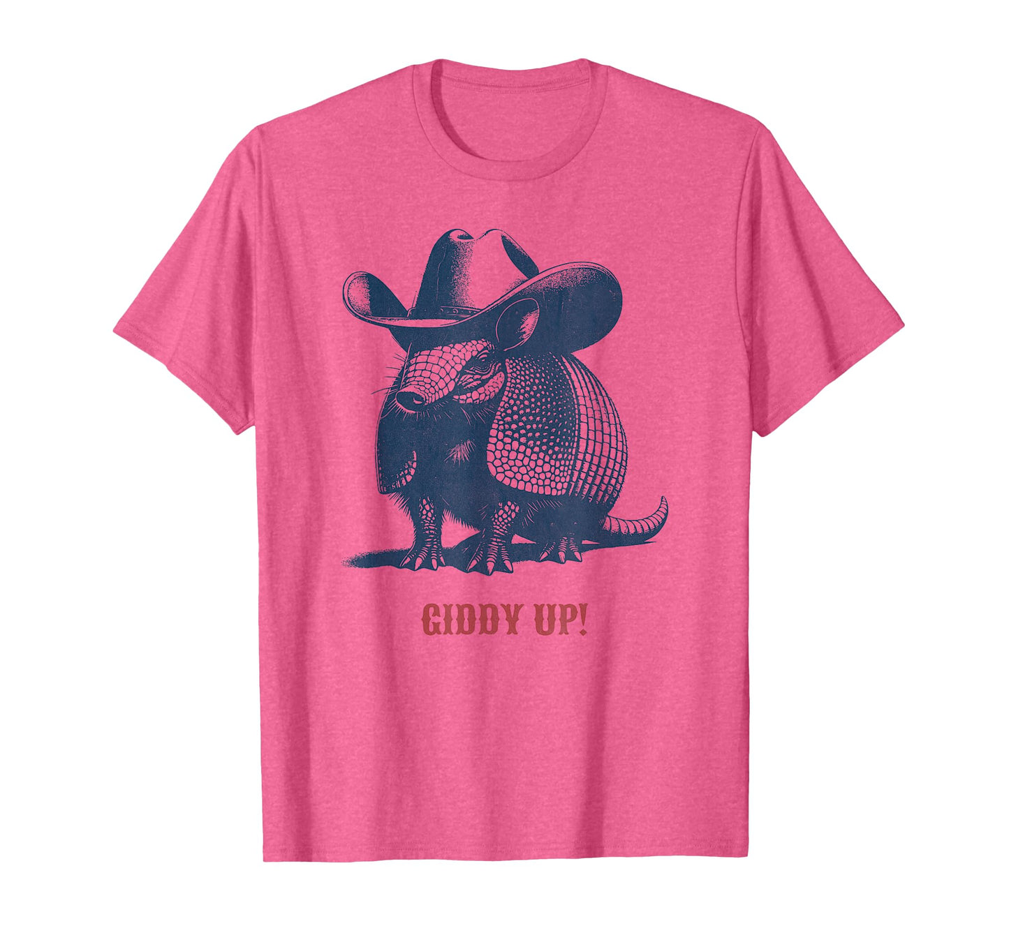 Giddy Up Cowboy ready for Rodeo / Cowboy Armadillo T-Shirt