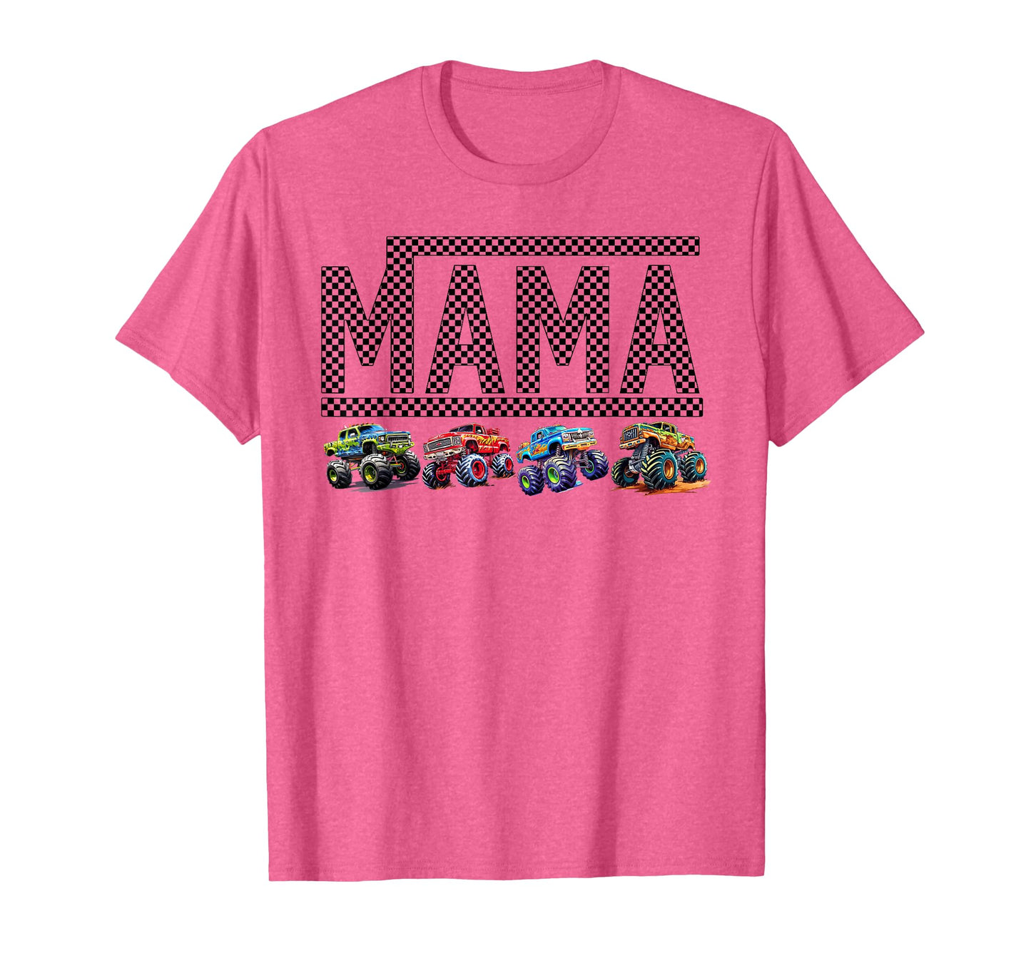 Mama Truck Mom Monster Trucks Are My Jam Truck Lovers Mother T-Shirt