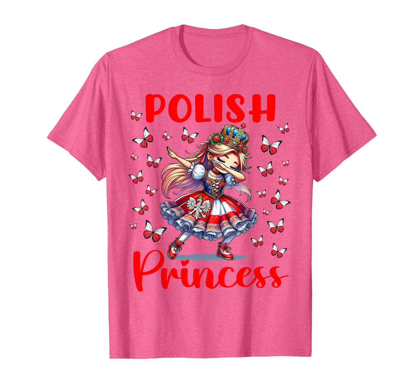 Polish Princess Dabbing for girls & kids T-Shirt
