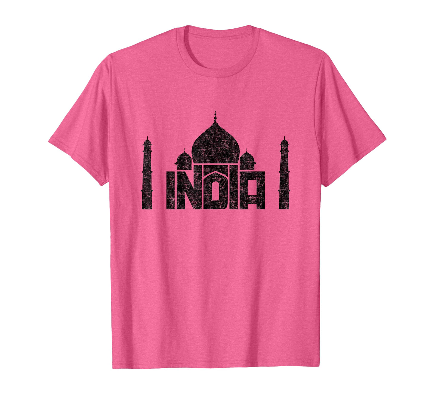 India Nice Taj Mahal in Agra Funny Typography Souvenir Gift T-Shirt