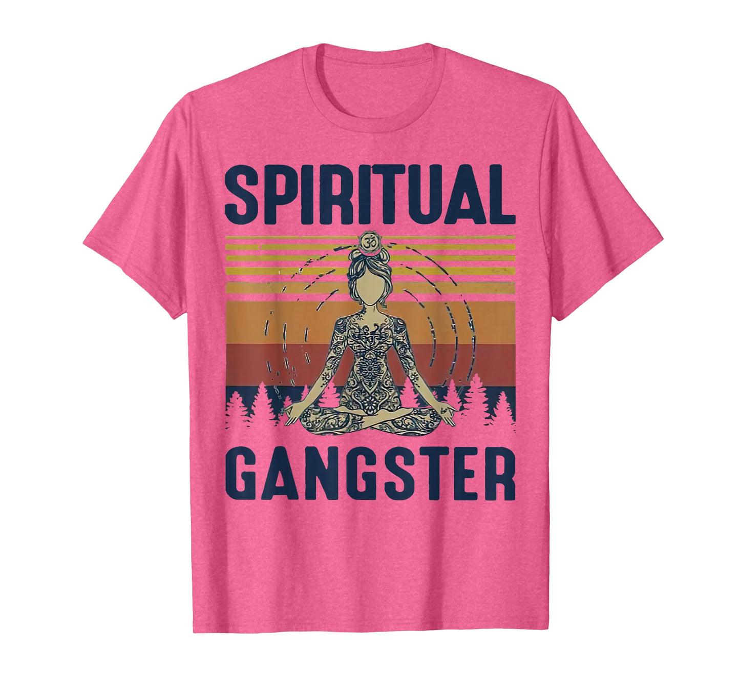 Yoga Girls Spiritual Gangsters Vintage Yoga Lover T-Shirt