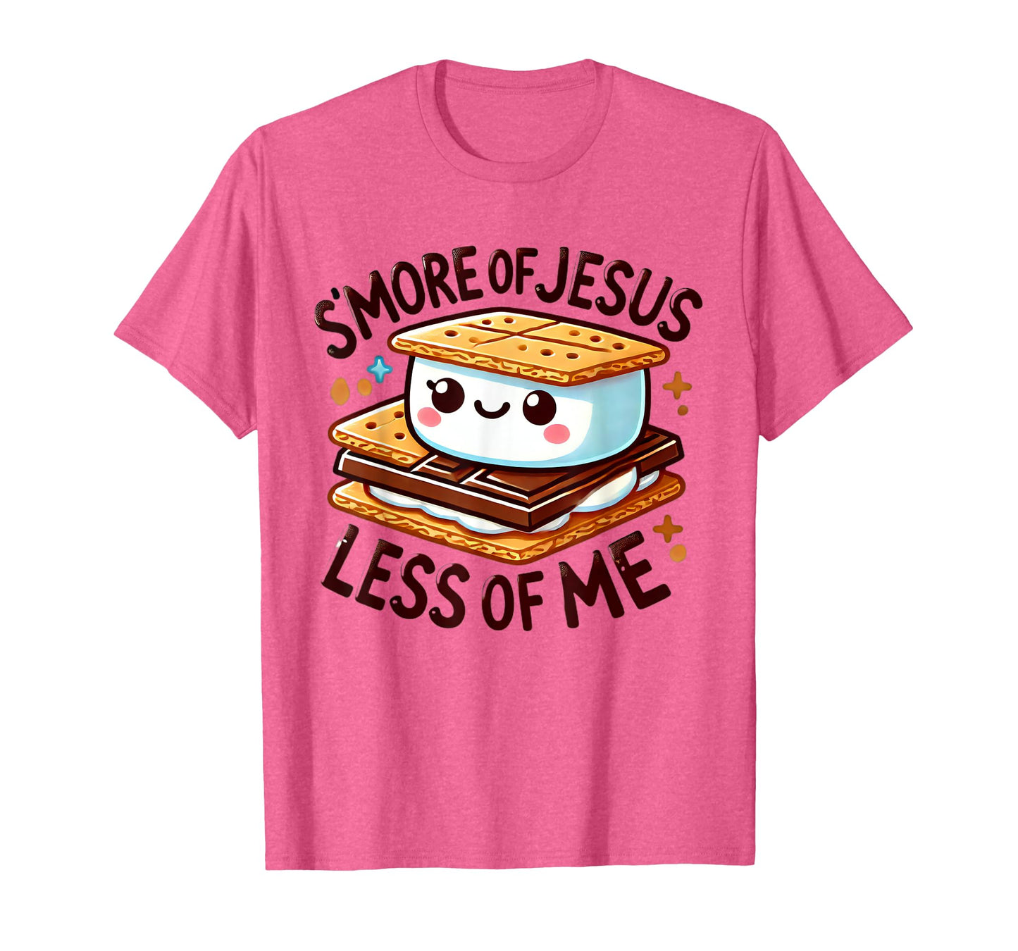 Unique Design S'More Of Jesus And Less Of Me Camper Lover T-Shirt