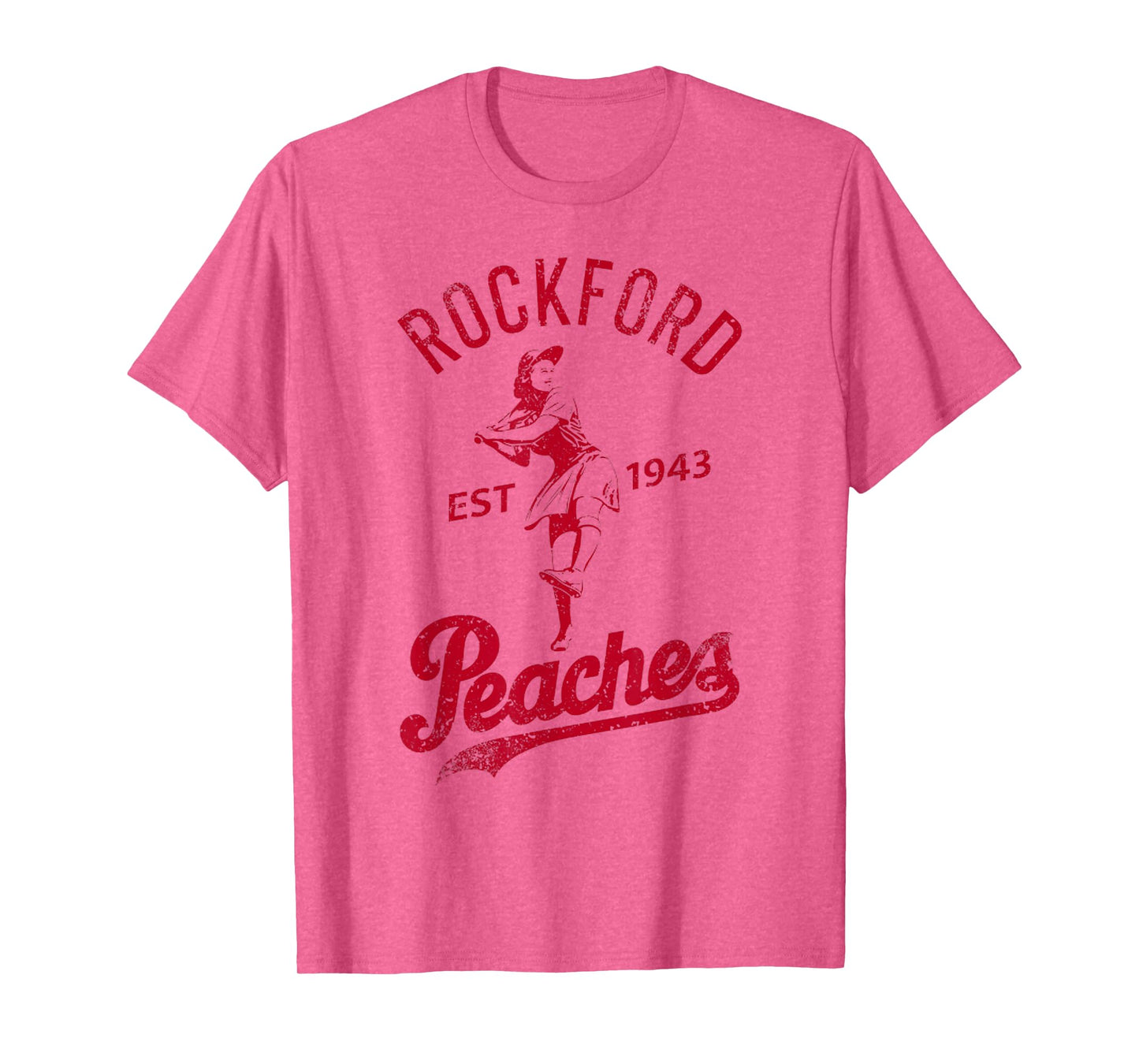 Rockford 1943 Peaches Vintage T-Shirt
