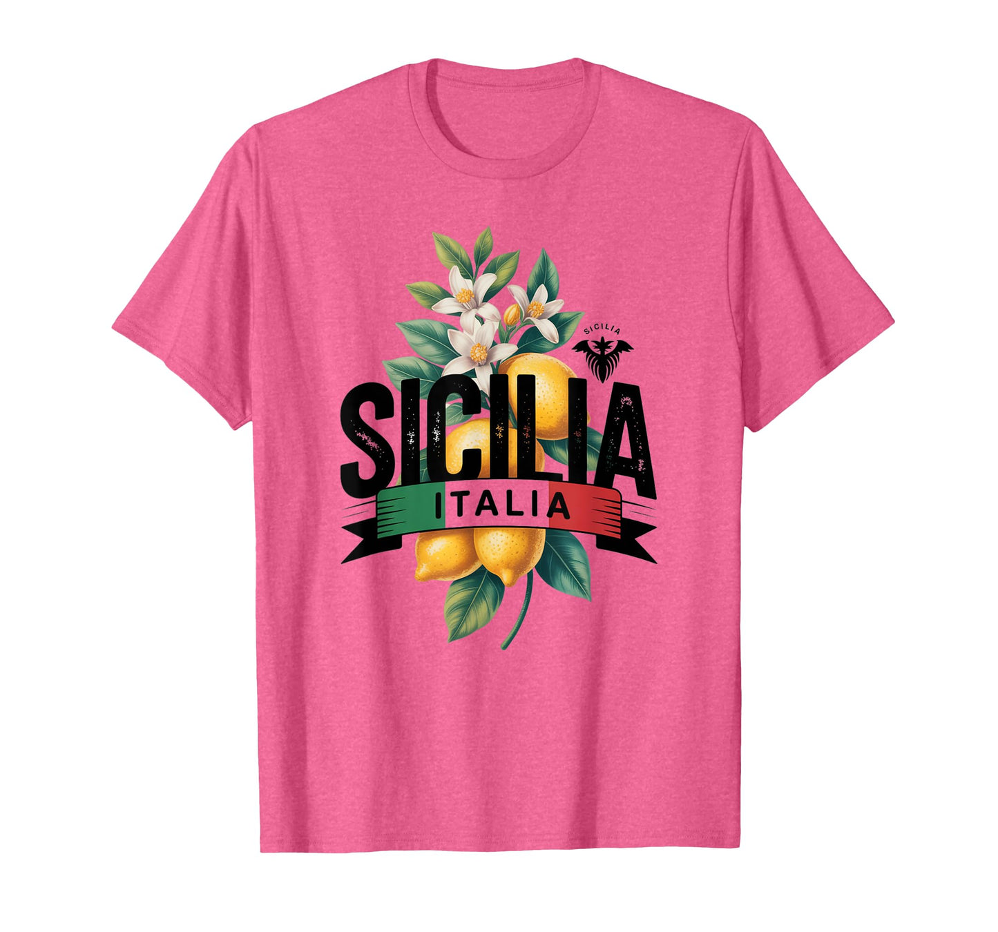 Sicilian Lemon Art Italy Pride Sicilia Italia Souvenir T-Shirt