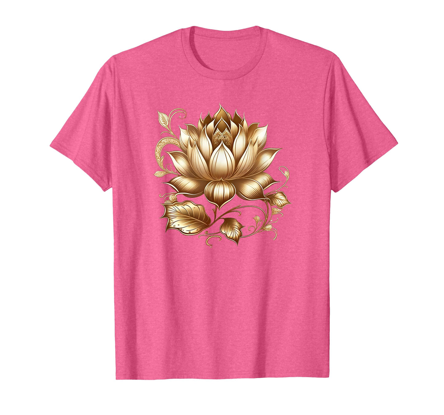 Lotus flower Buddhism spiritual symbol yoga namaste nature T-Shirt