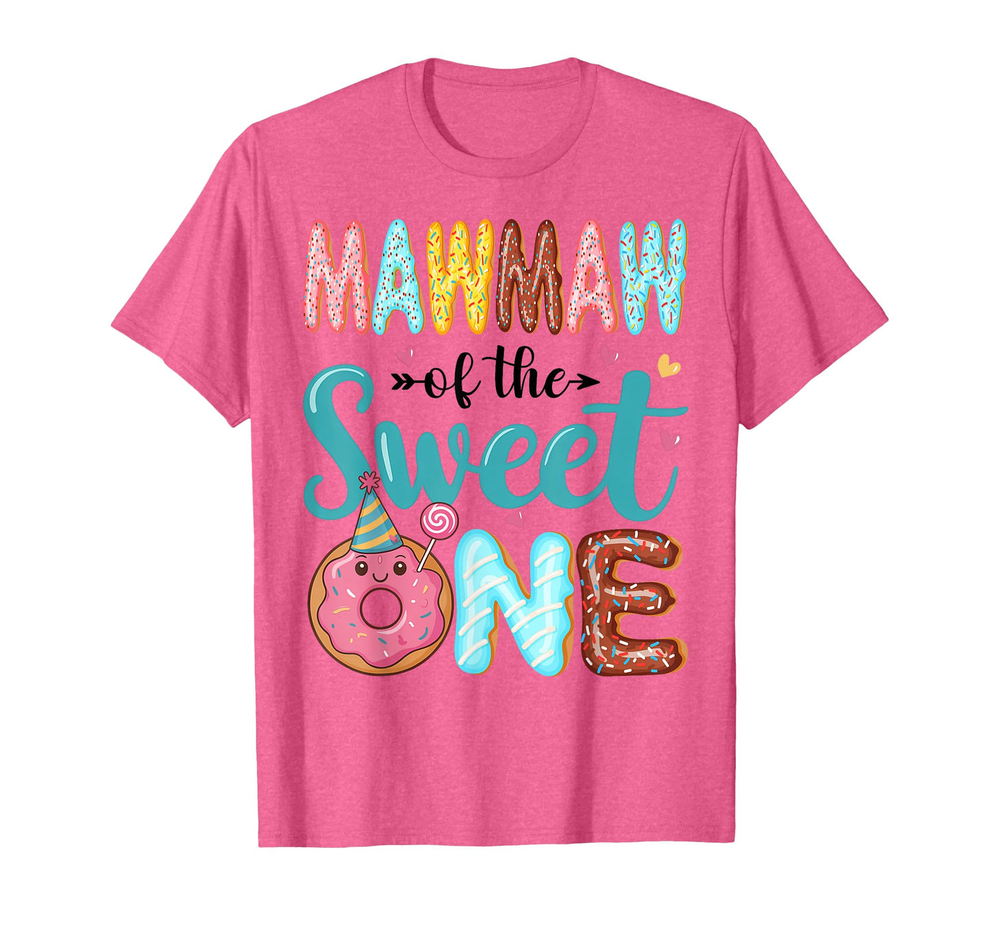 Mawmaw Of The Sweet One 1st Birthday Girl Donut Party T-Shirt