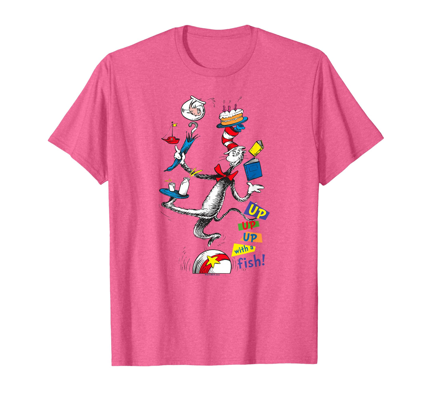 The Cat in the Hat Up Up Up - Officially Licensed T-Shirt