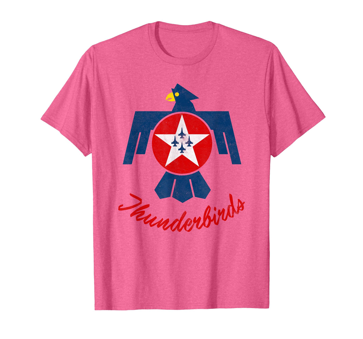 USAF Thunderbirds F16 57th Wing Vintage Airshow Gift Tee T-Shirt