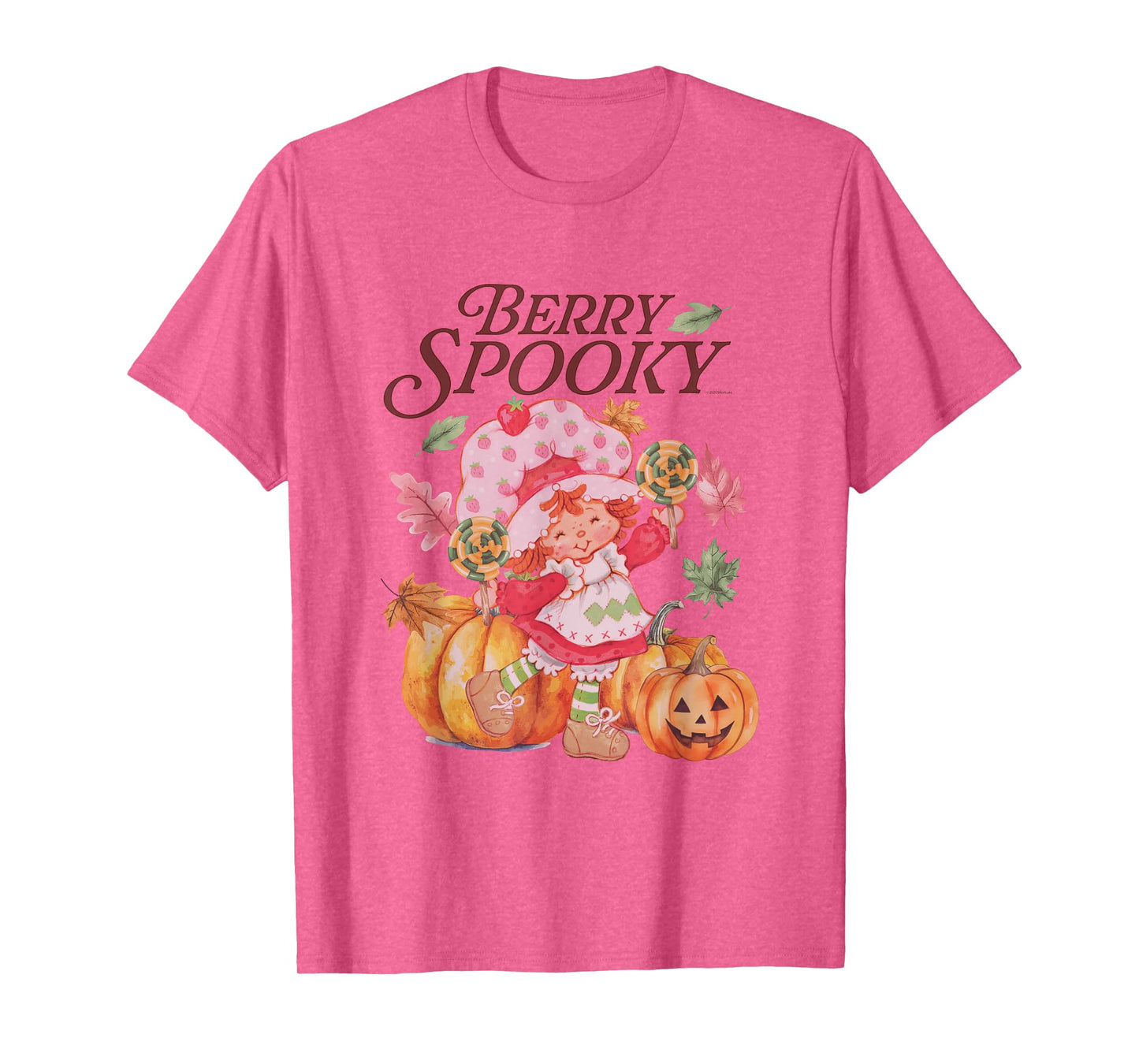 Strawberry Shortcake Berry Spooky Halloween Pumpkins T-Shirt