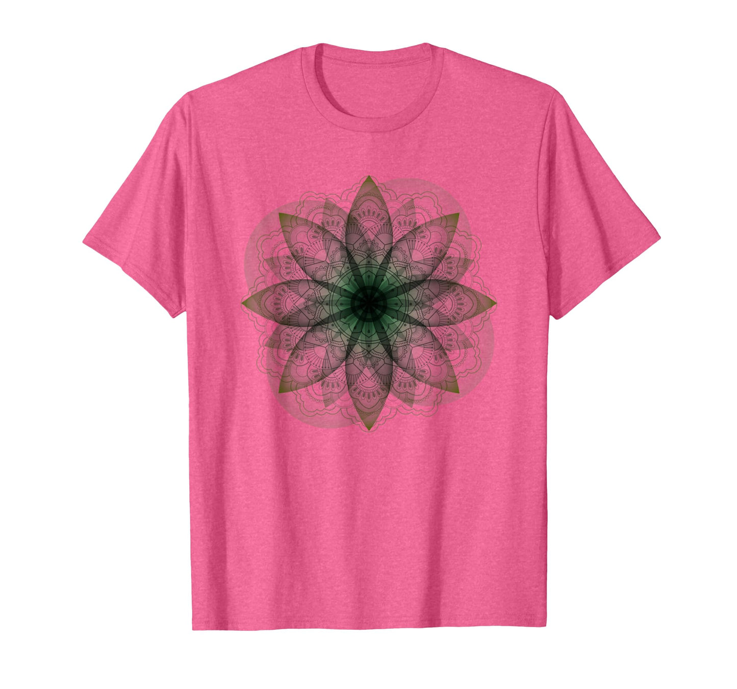 Lotus Mandala | Spiritual New Age Buddhist Yoga T Shirt