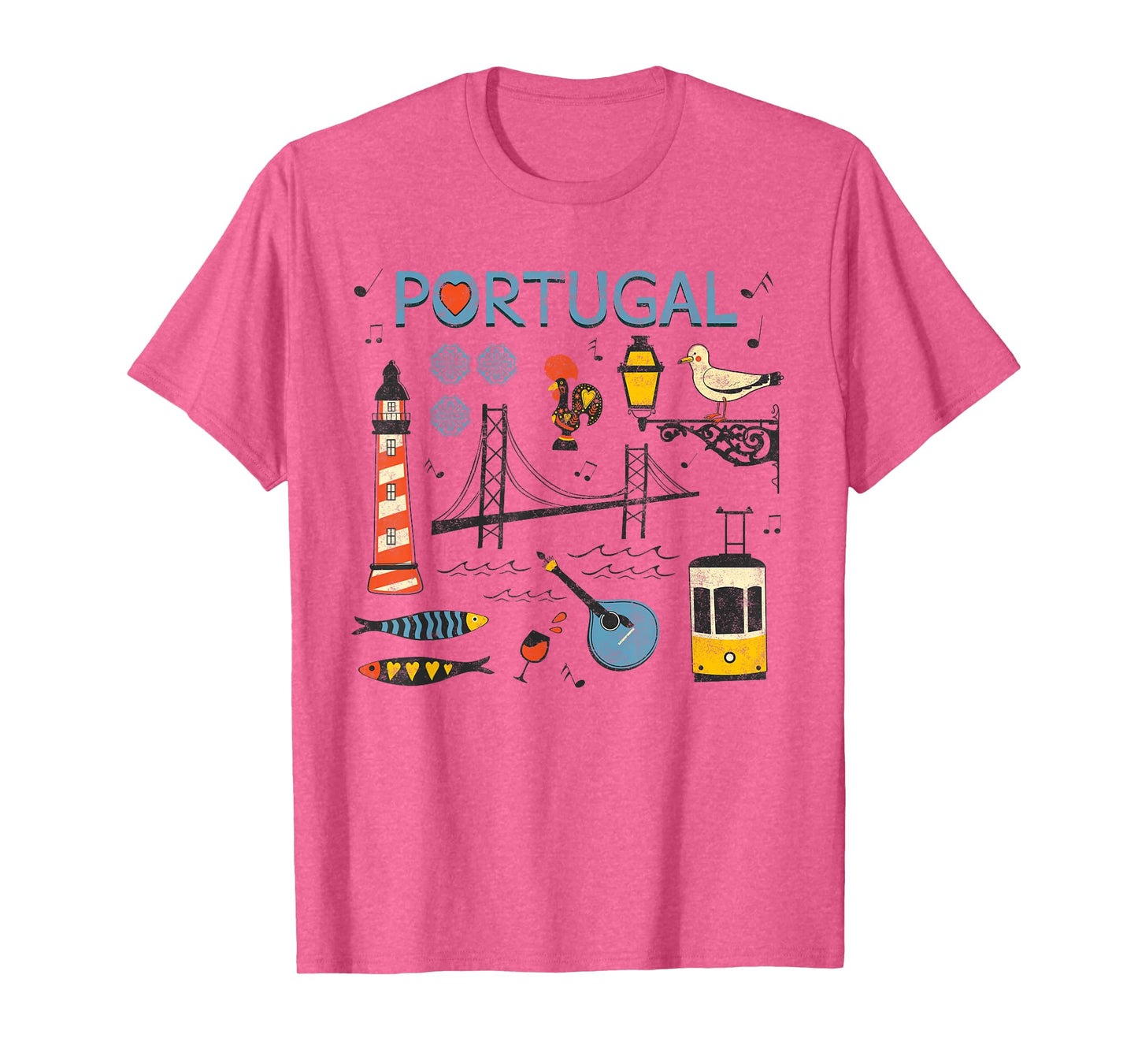 Travel Europe Portugal Lisbon Portuguese Vacation Souvenir T-Shirt