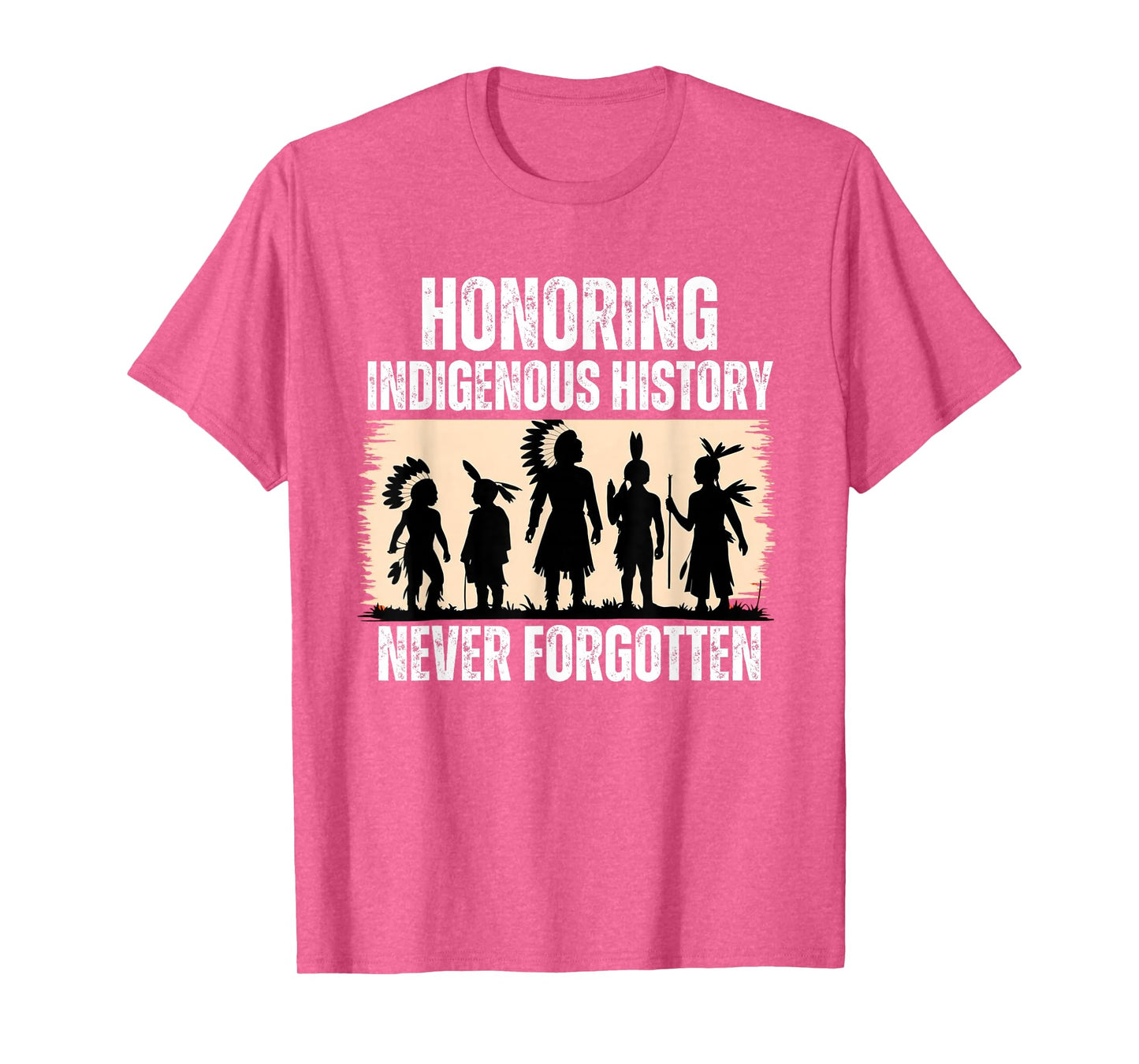 Honoring Indigenous History Native American Indian Day Pride T-Shirt