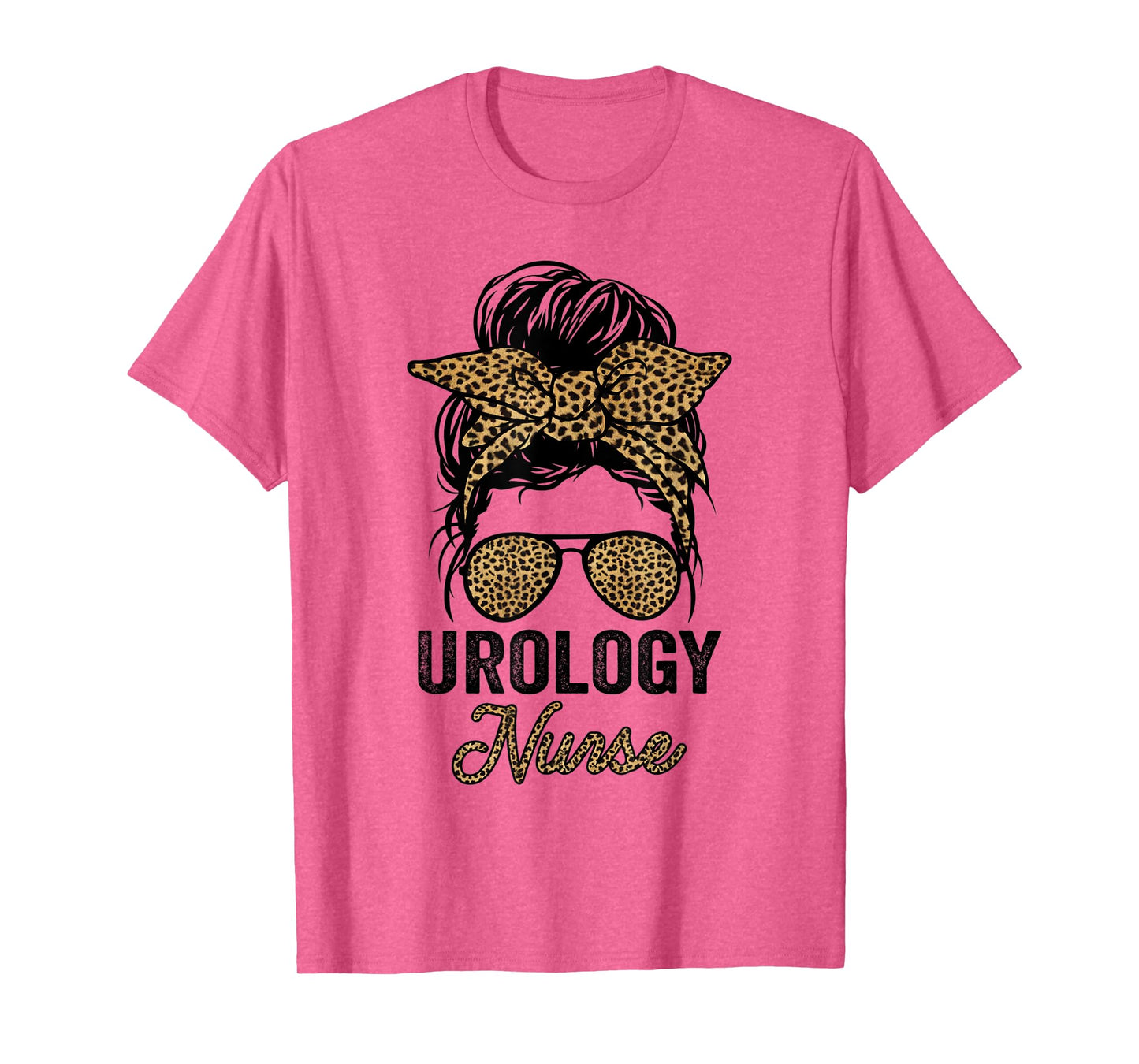Urology Nurse Appreciation Day Tees Leopard For Women Nurses T-Shirt