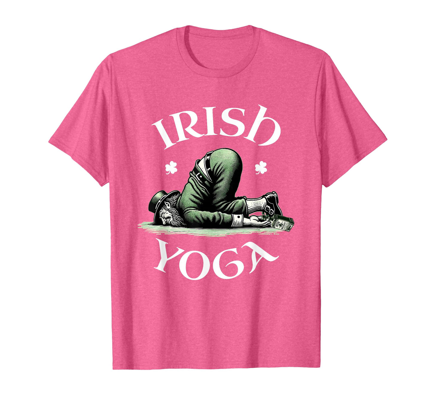 Irish Yoga Festive Green St. Paddy's Day Humor T-Shirt