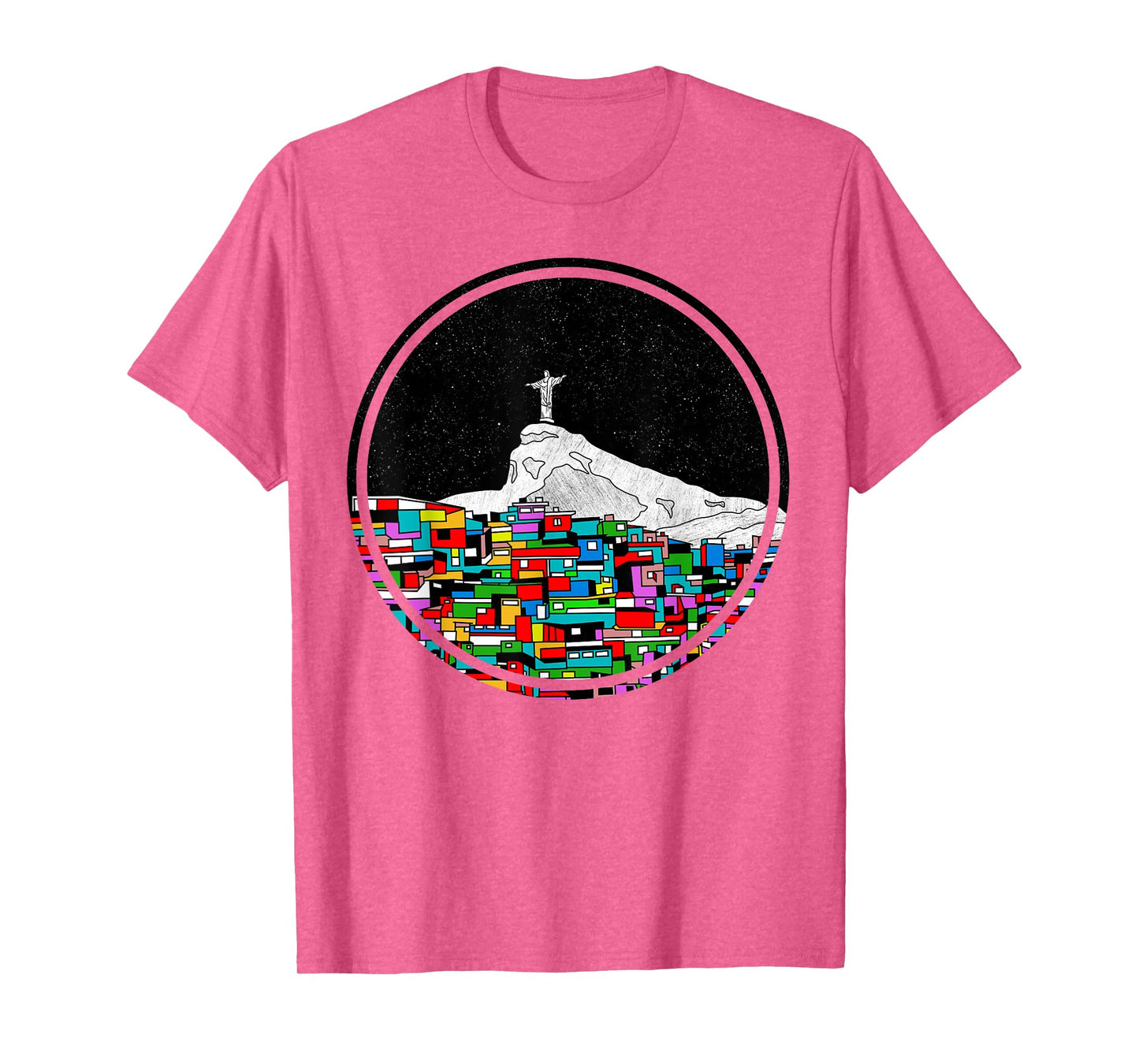 Christ the Redeemer Rio de Janeiro print T-Shirt