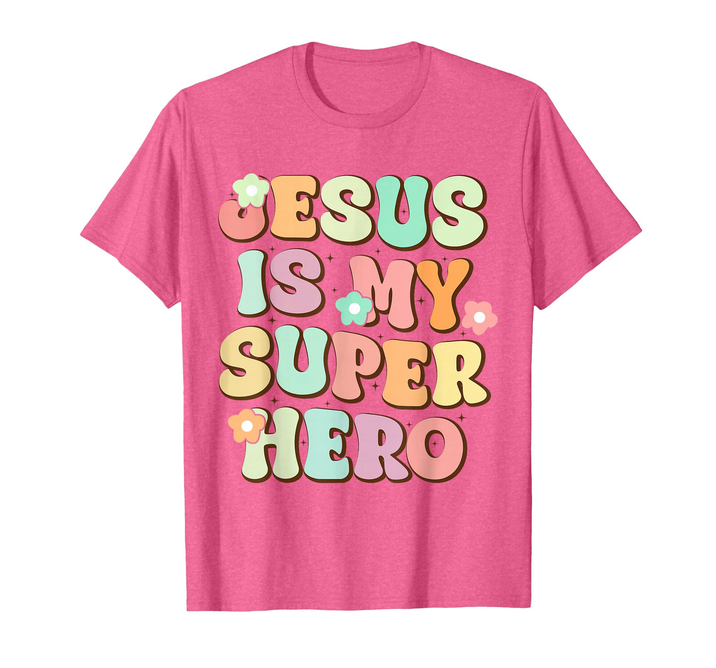Jesus Is My Superhero Christian Religious T-Shirt